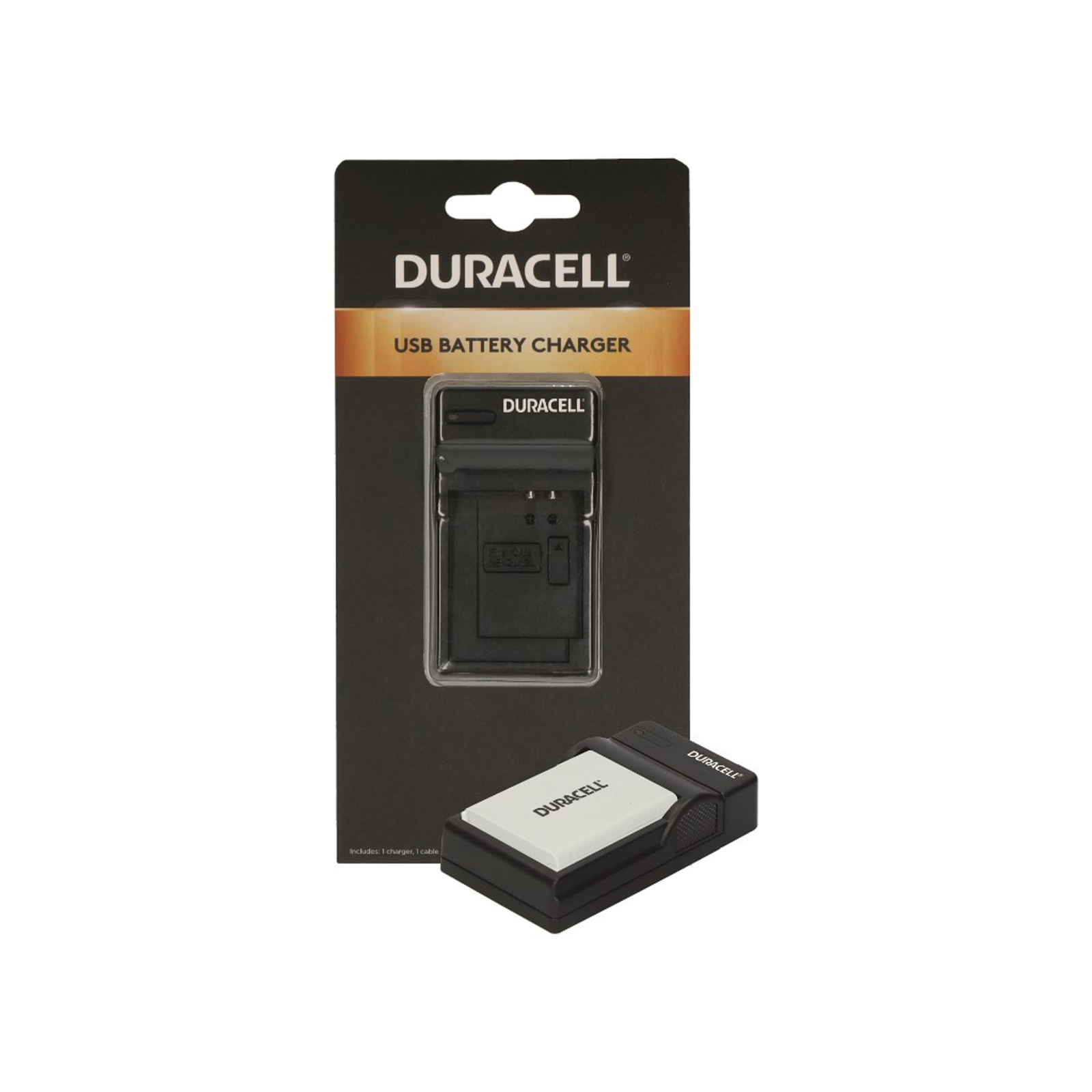 Duracell Charger with USB Cable for DR9641/EN-EL5