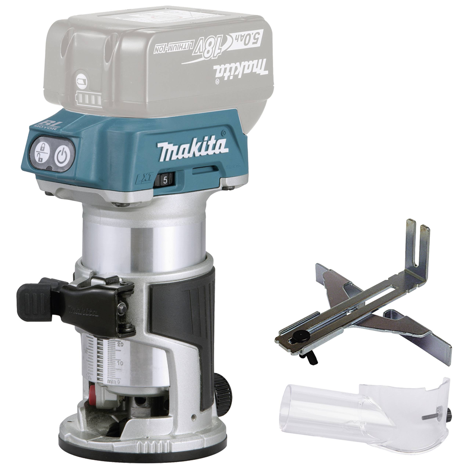 Makita DRT50 Trim router Cordless Clamping Socket 8mm