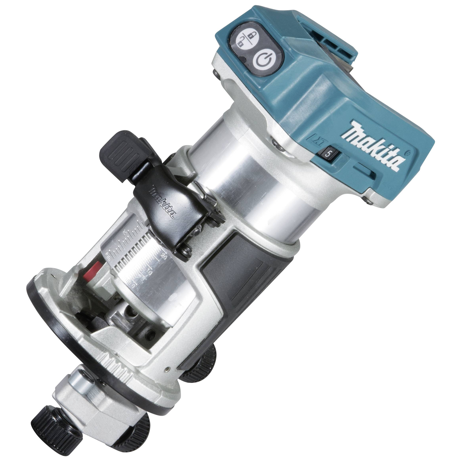 Makita Cordless Multifunction router DRT50ZJX2 18Volt Blue Silver No Battery And Charger