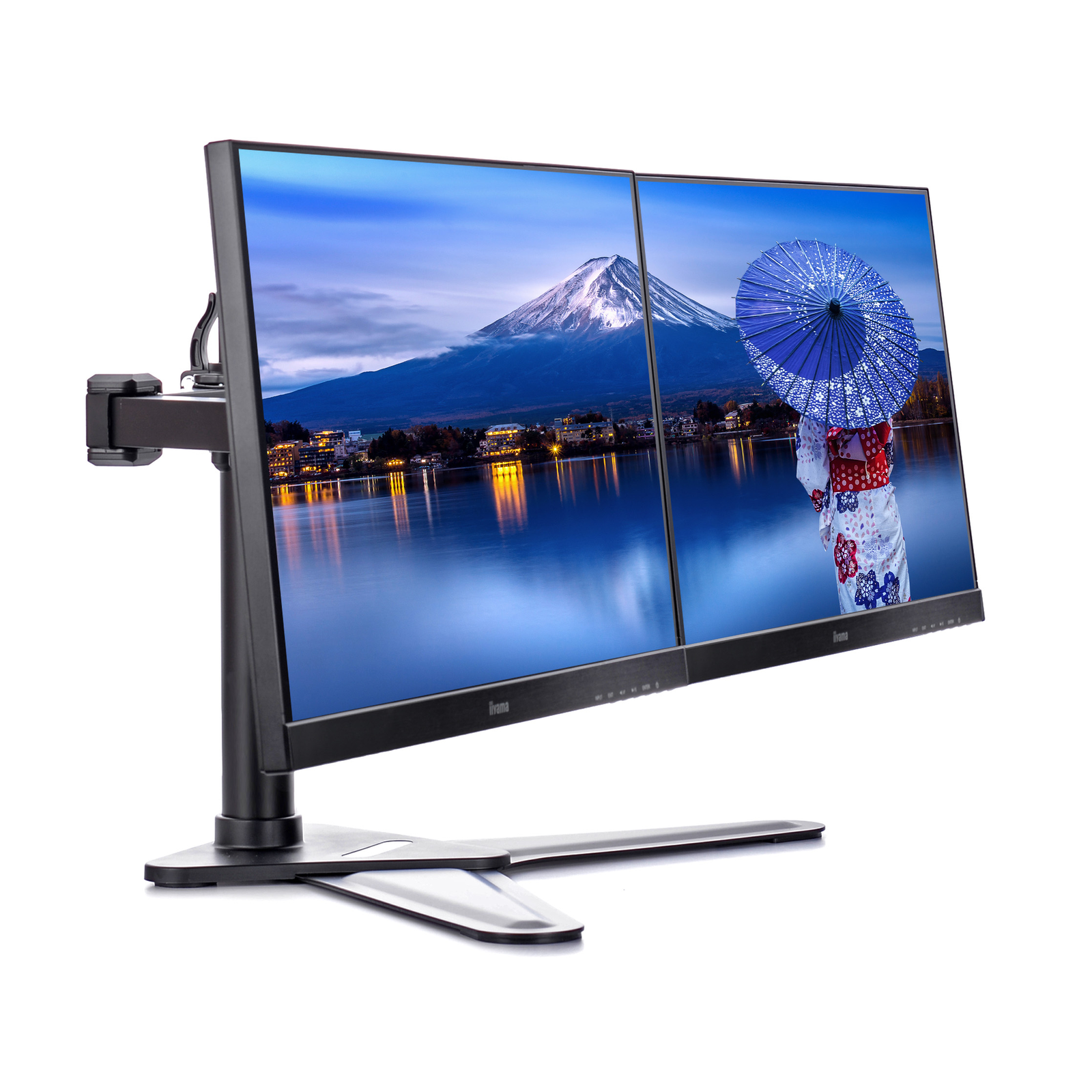 iiyama DS1002D-B1 Setup for 2 Monitors