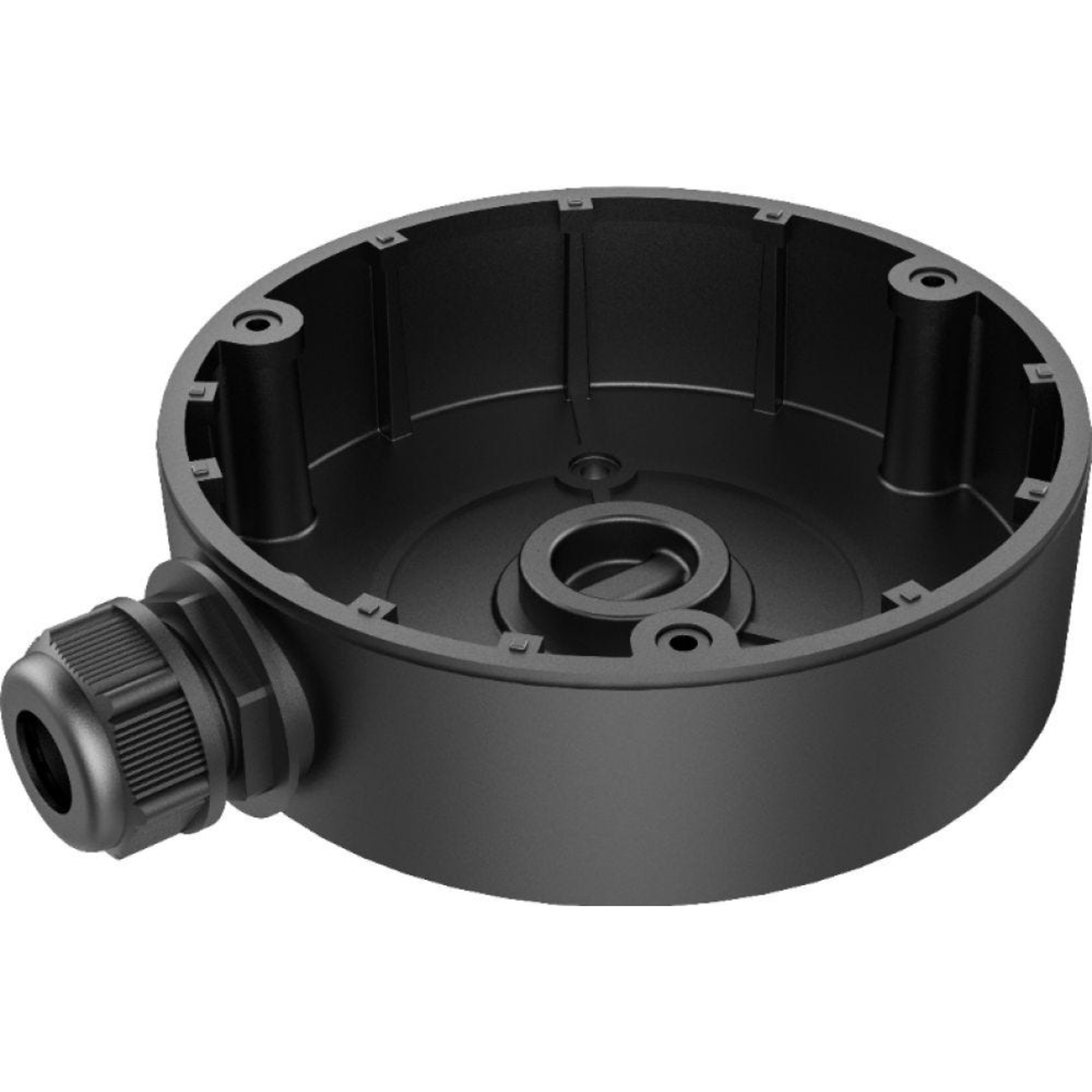Hikvision HikDS-1280ZJ-DM8 Junction Box Indoor Black HikDigital Technology Aluminium