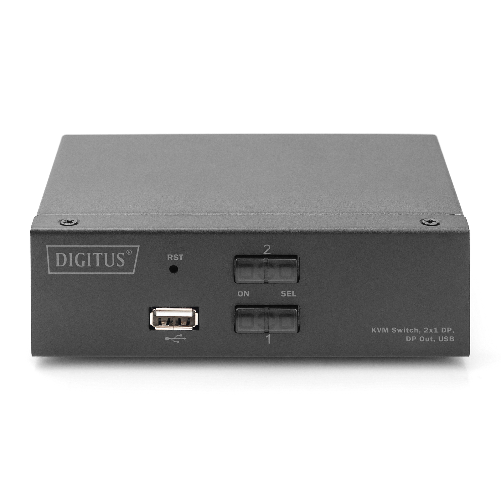 Digitus KVM Switch 4K60HZ 2x1 DP in 1x DP USB Out