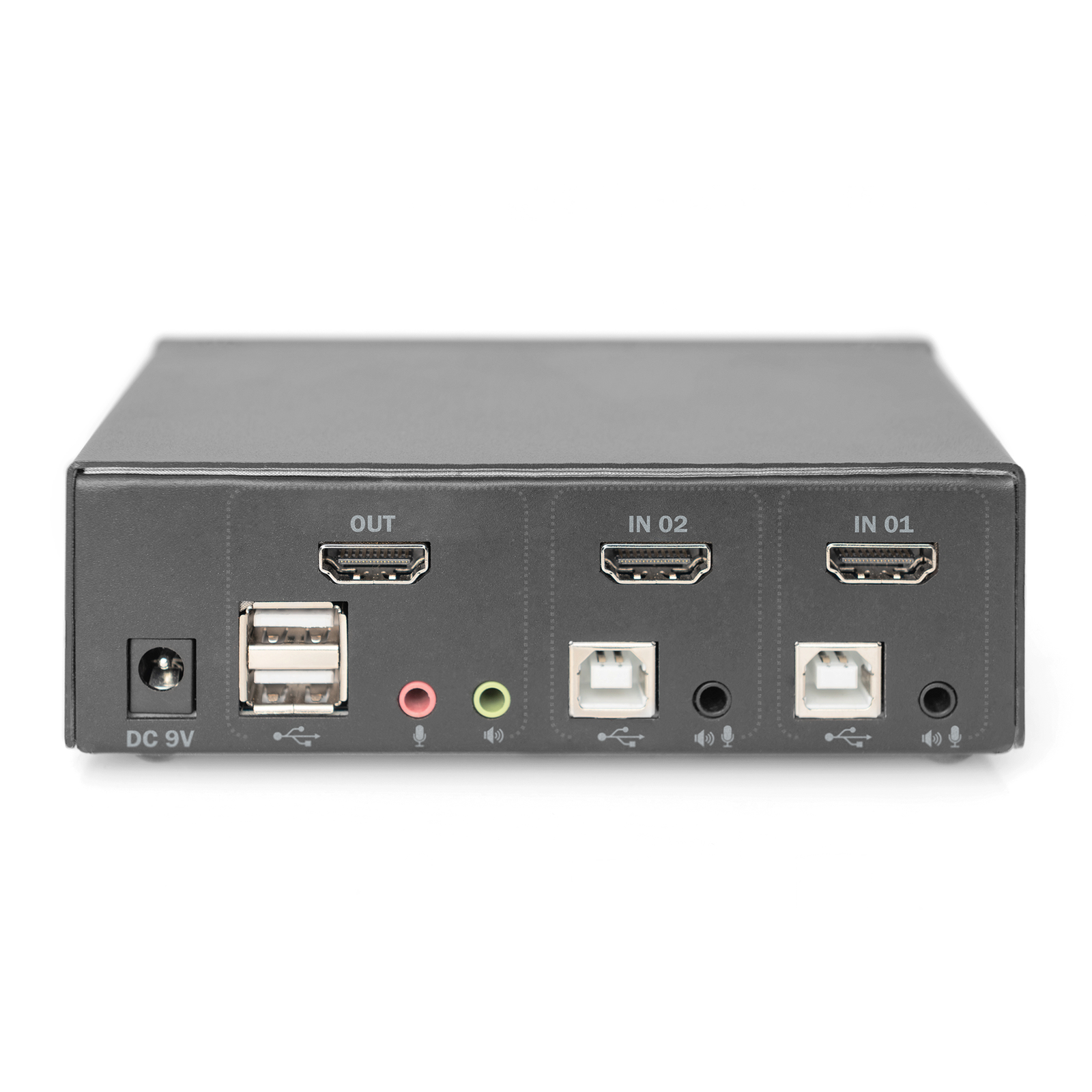 Digitus KVM Switch 2-port Single Display 4K HDMI