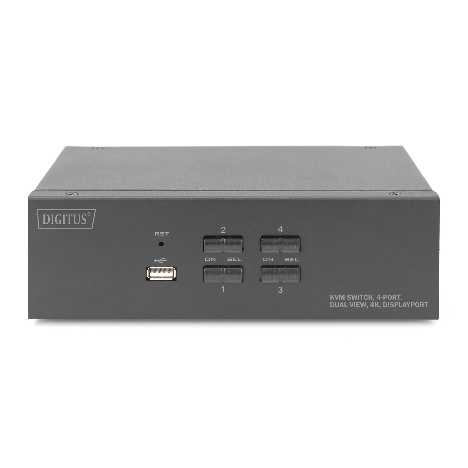 Digitus KVM Switch 4-port Dual Display 4K DisplayPort