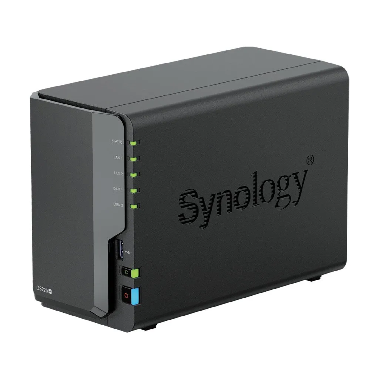 Synology DiskStation DS225+ 2-bay NAS Server Empty Enclosure (DS225+)