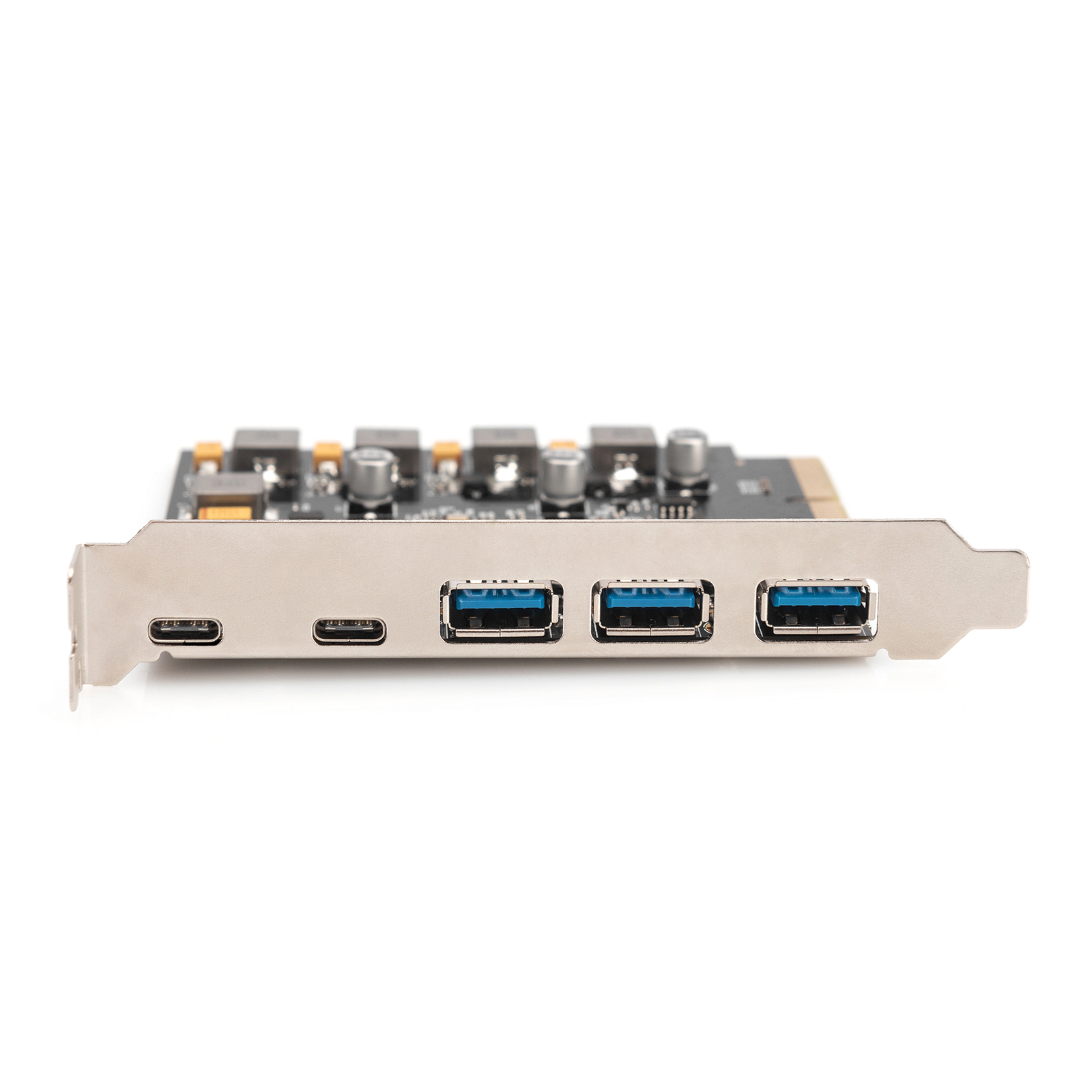 Digitus PCI Express Card USB 3.1 Gen2 2x USB-C 3x USB-A