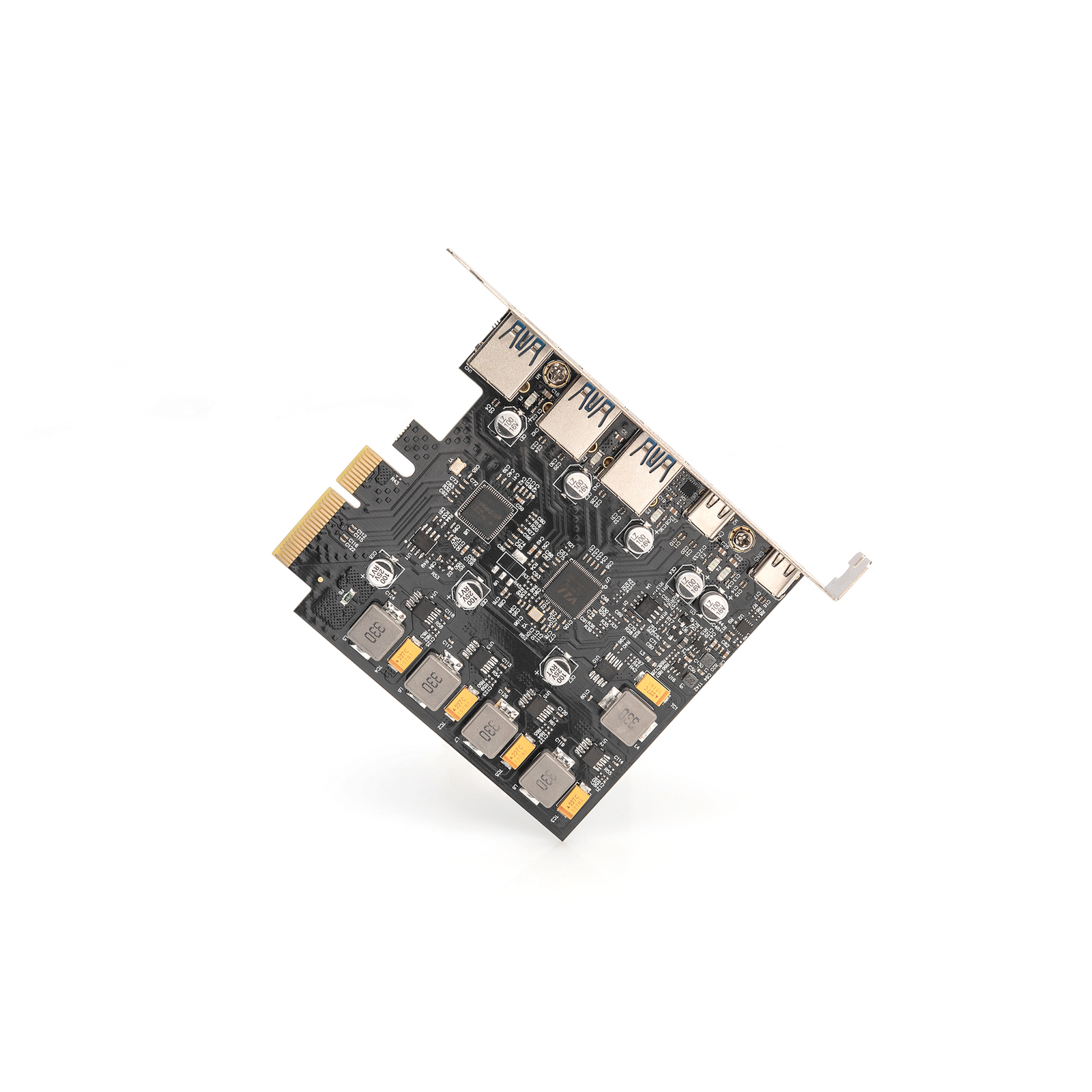 Digitus PCI Express Card USB 3.1 Gen2 2x USB-C 3x USB-A