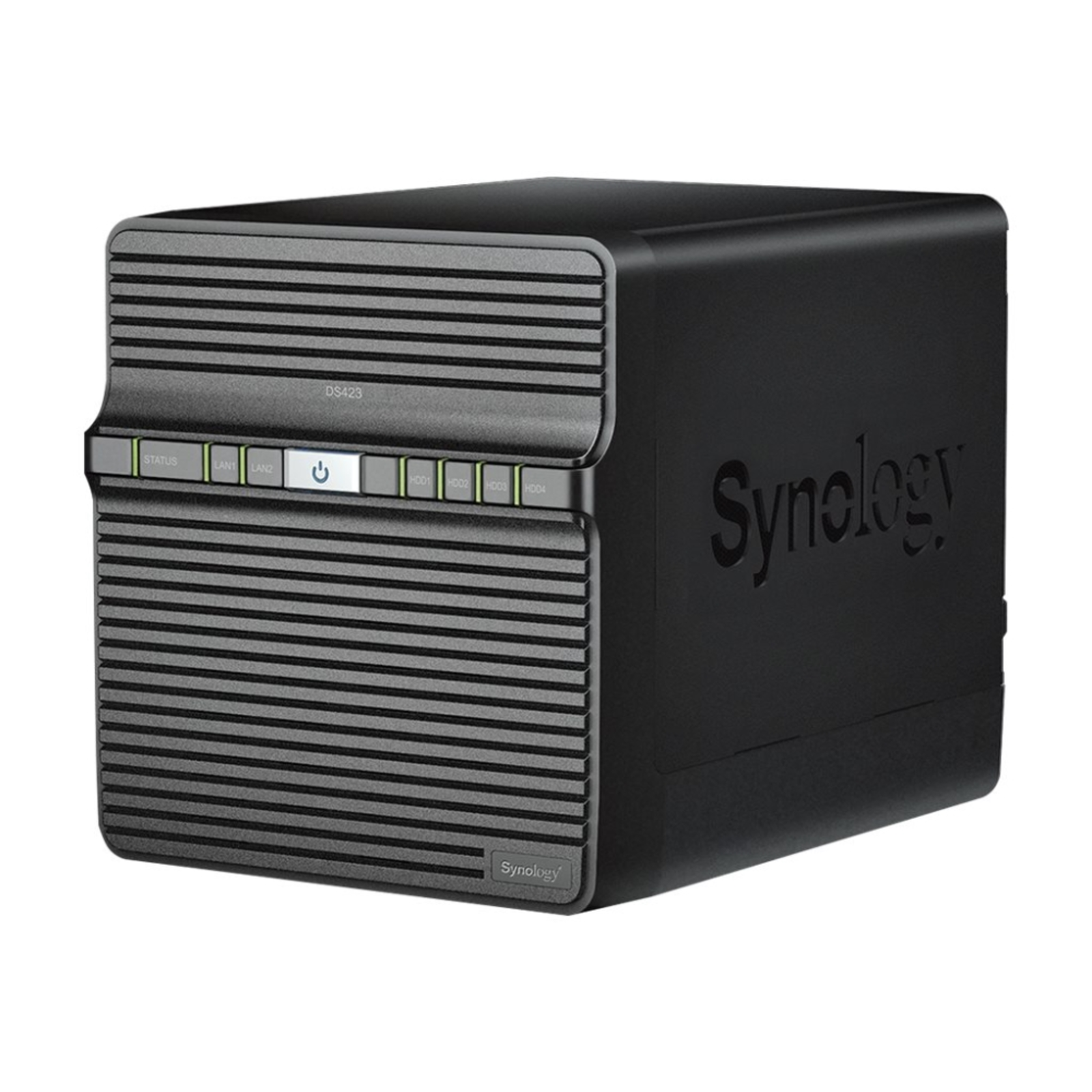 Synology DiskStation DS423 NAS 4-Bay 0 4 HDD SSD- 2x Gigabit LAN- 2x USB 3.0- 2GB RAM