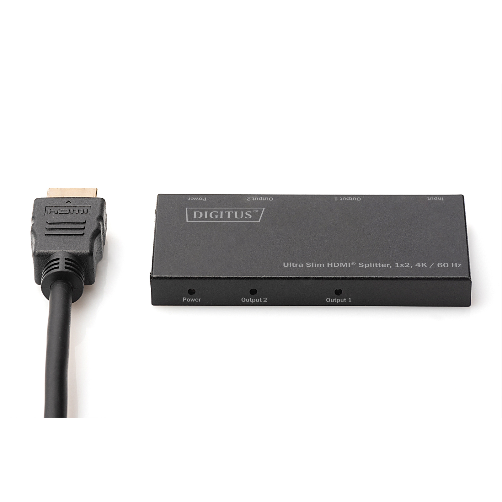 Digitus Ultra Slim HDMI Splitter 1x2 4K 60 Hz