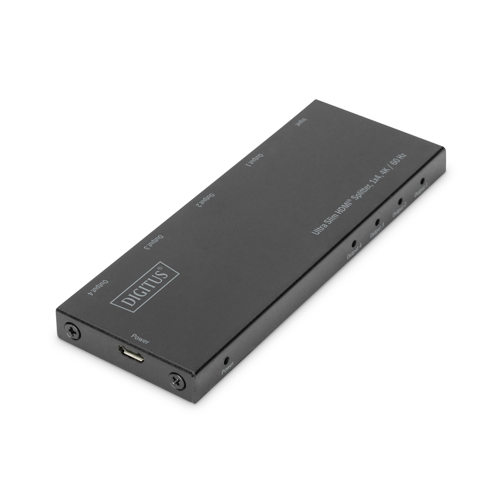 Digitus Ultra Slim HDMI Splitter 1x4 4K 60 Hz