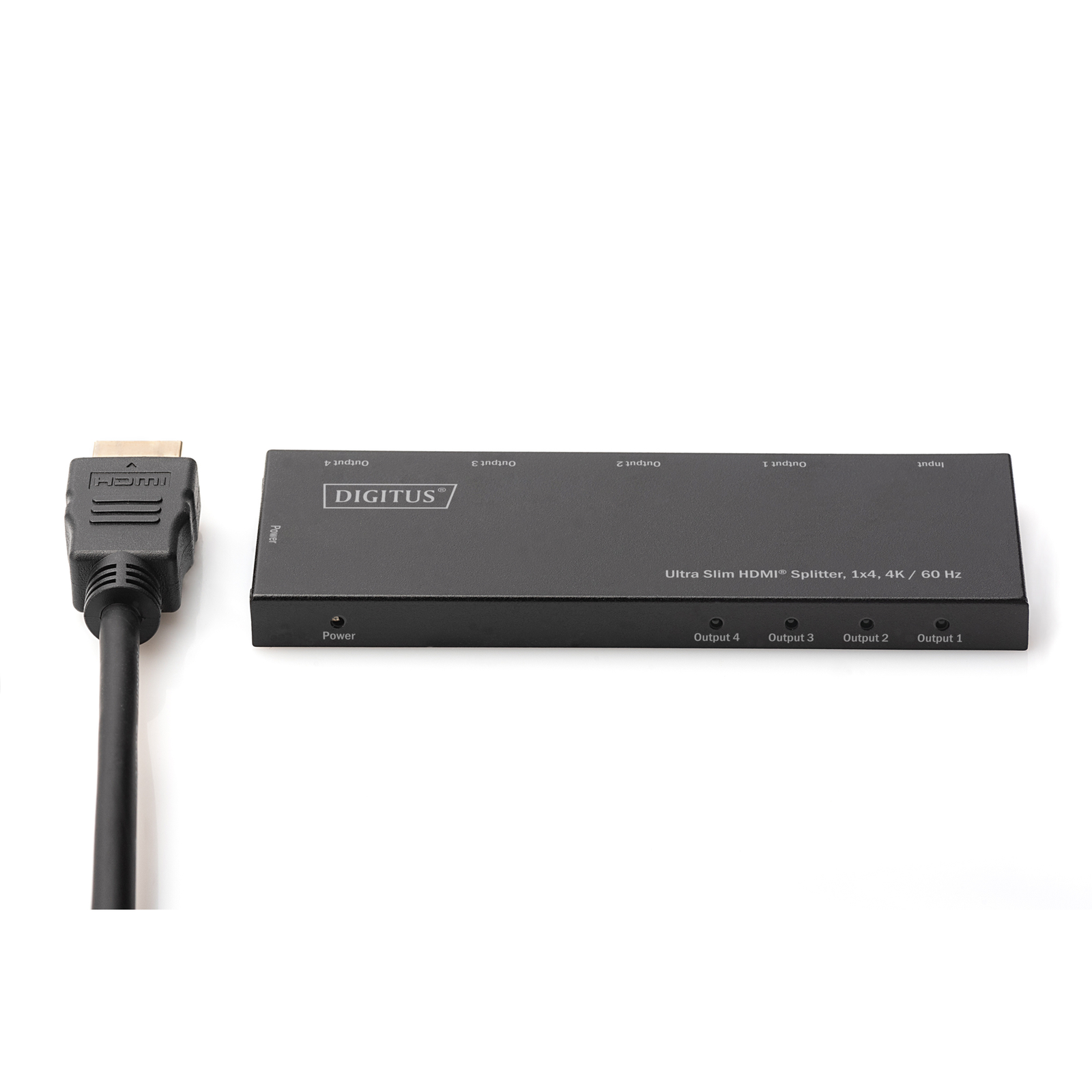 Digitus Ultra Slim HDMI Splitter 1x4 4K 60 Hz