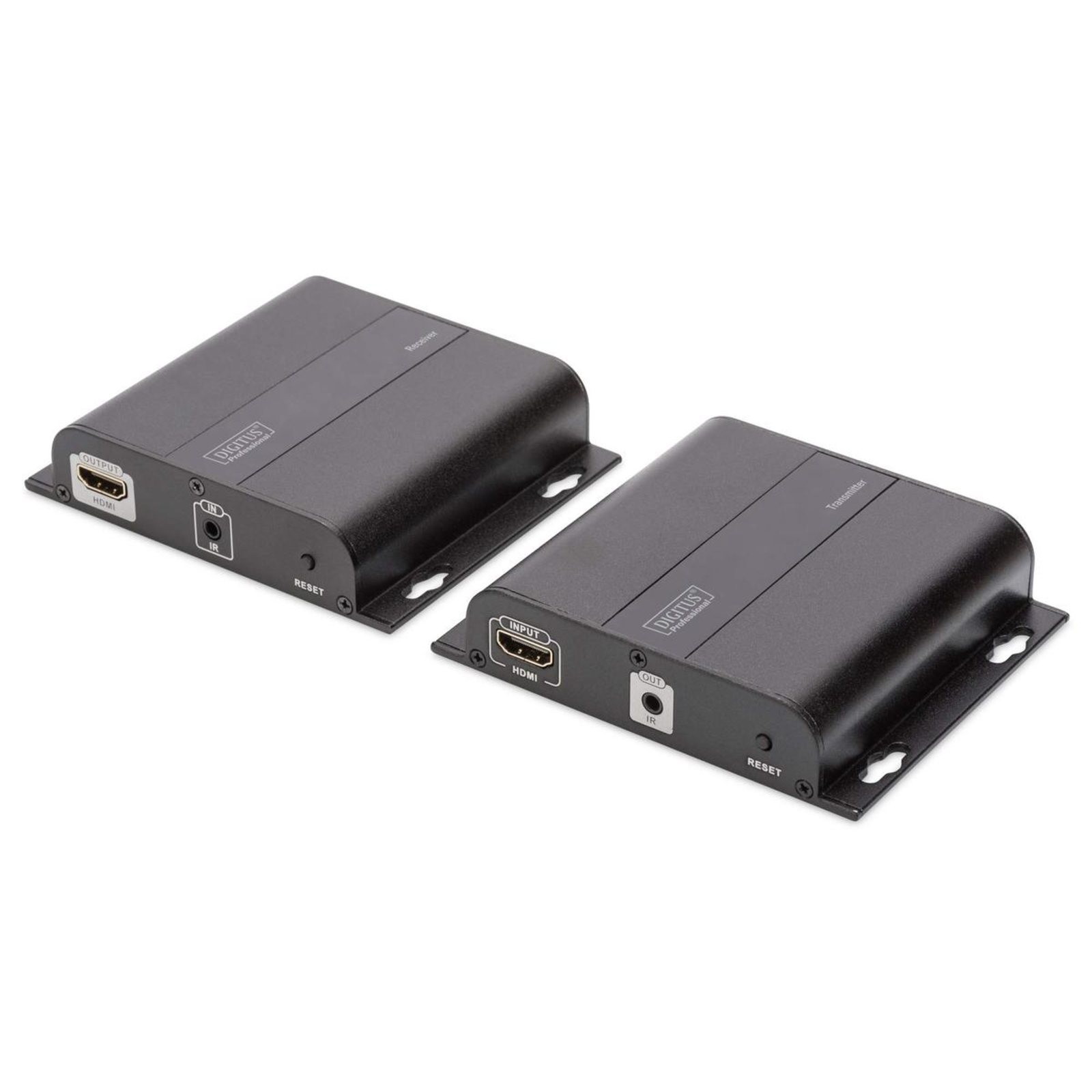 Digitus Extender Set HDMI IP Cat5 5e 6 7 Black