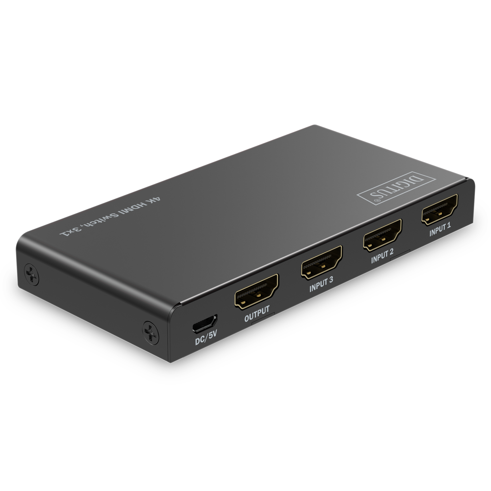 DIGITUS 3x1 HDMI Switch 4K/60Hz HDCP 23
