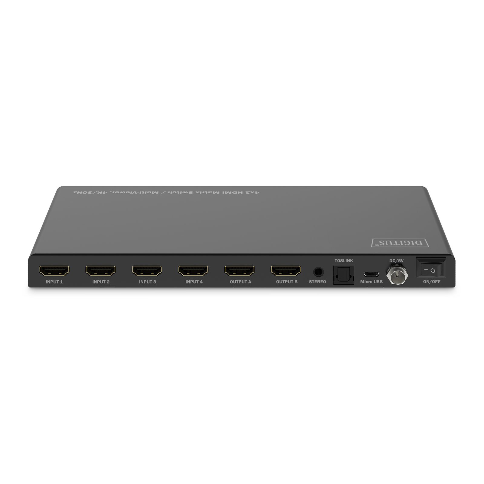 DIGITUS HDMI Matrix Switch 4K30Hz 4x2