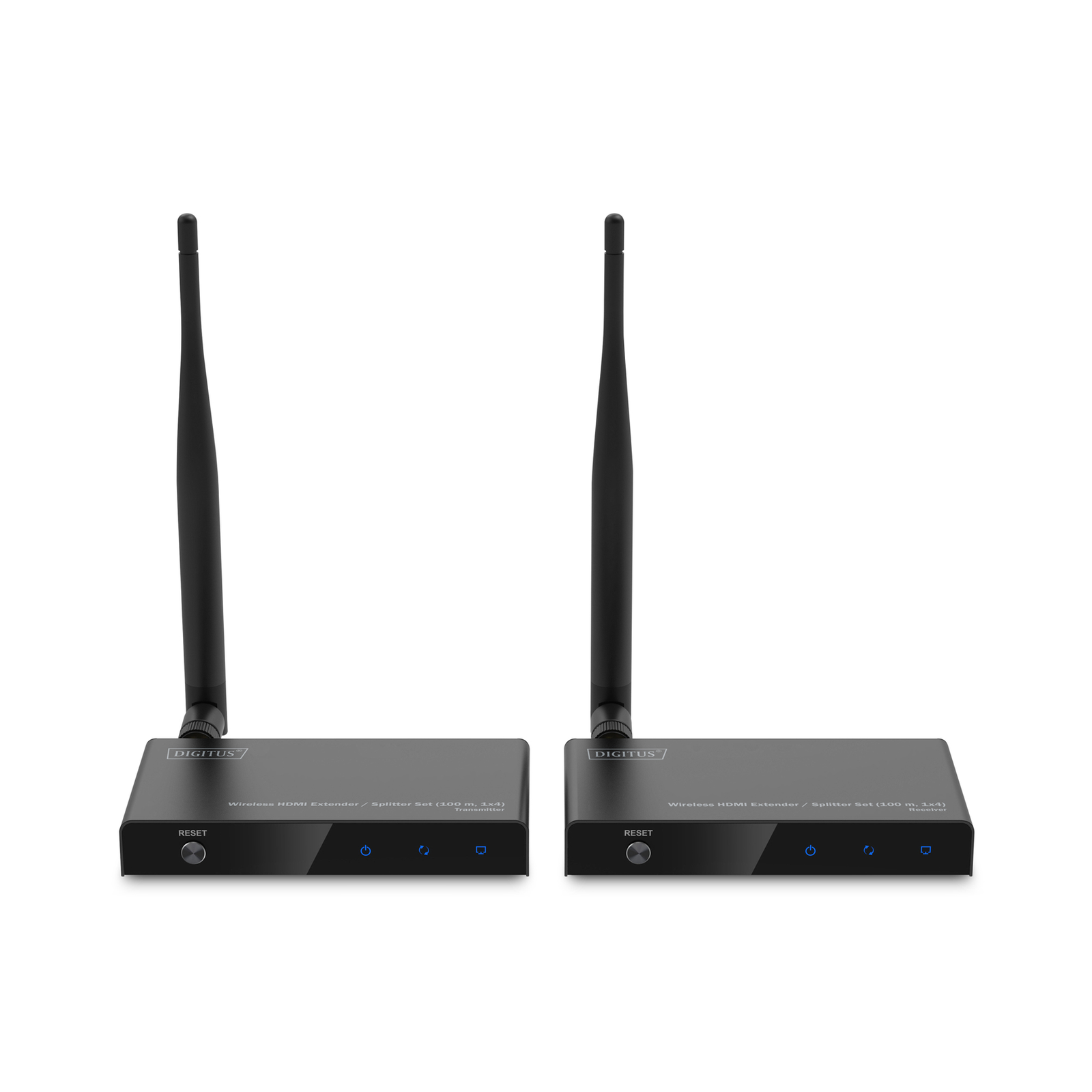 DIGITUS Wireless HDMI ExtenderSplitter Set 100m,1x4,Full HD