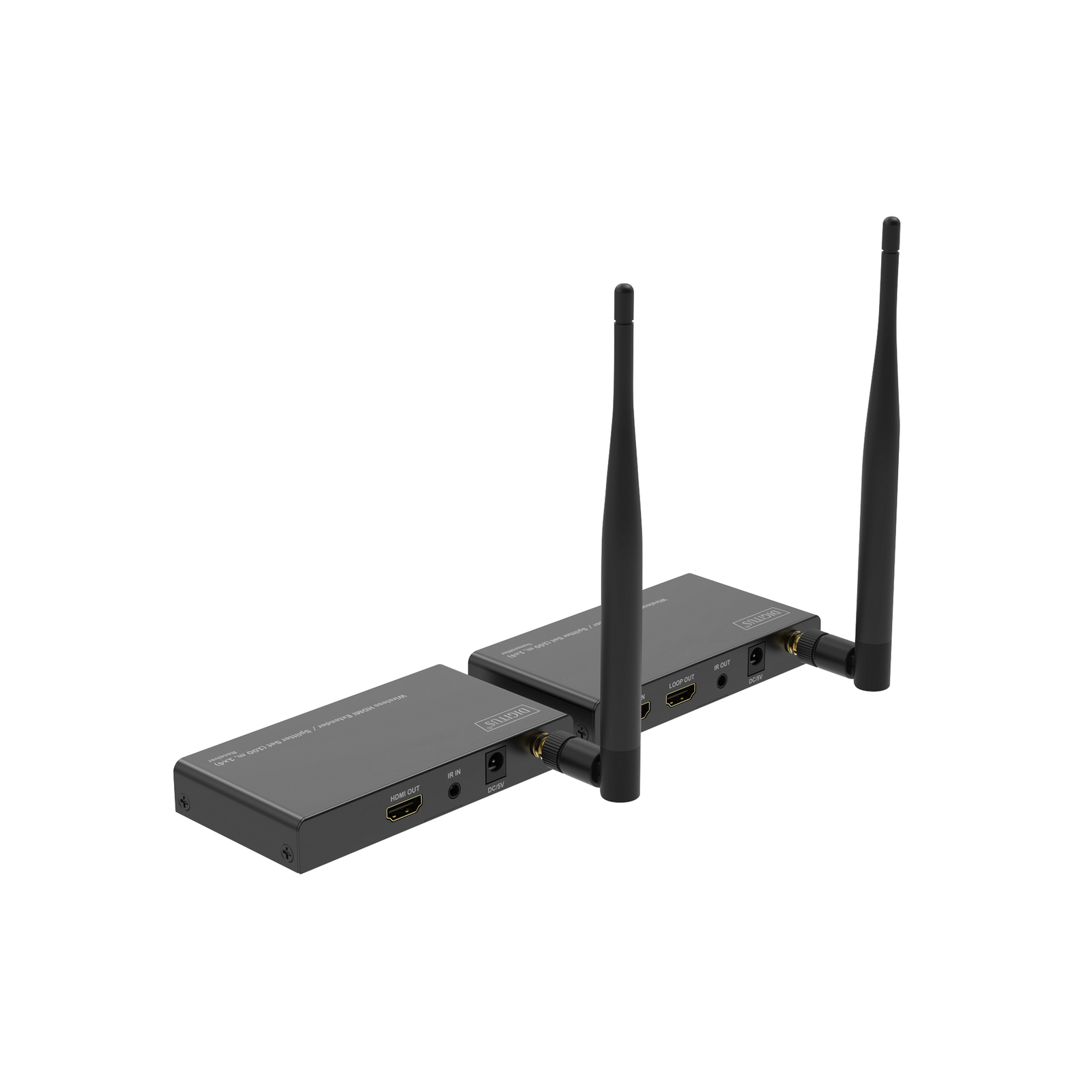 DIGITUS Wireless HDMI ExtenderSplitter Set 100m,1x4,Full HD
