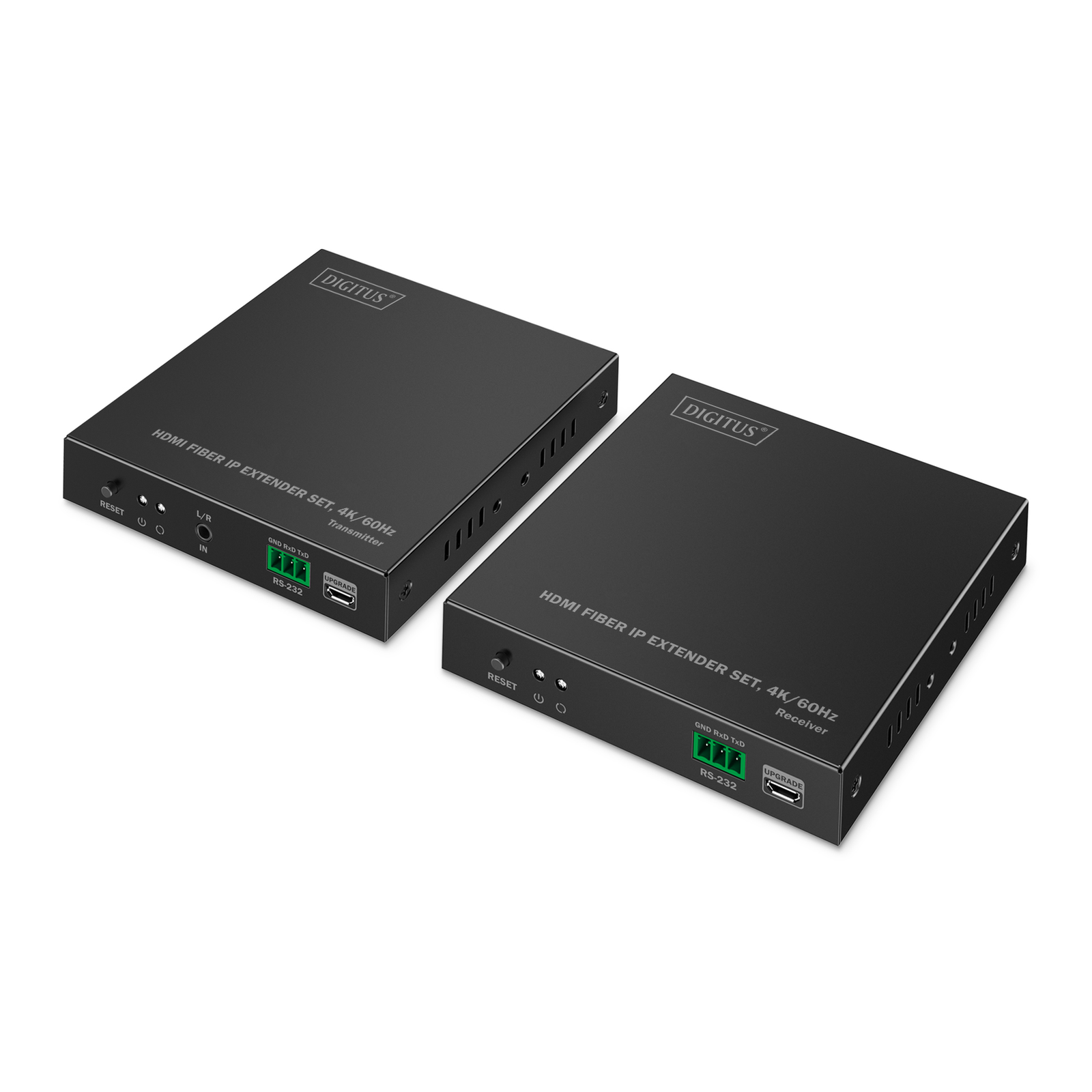 DIGITUS HDMI Fibre Extender Set 4K/60Hz Cable/adapter Set Digital/display/video