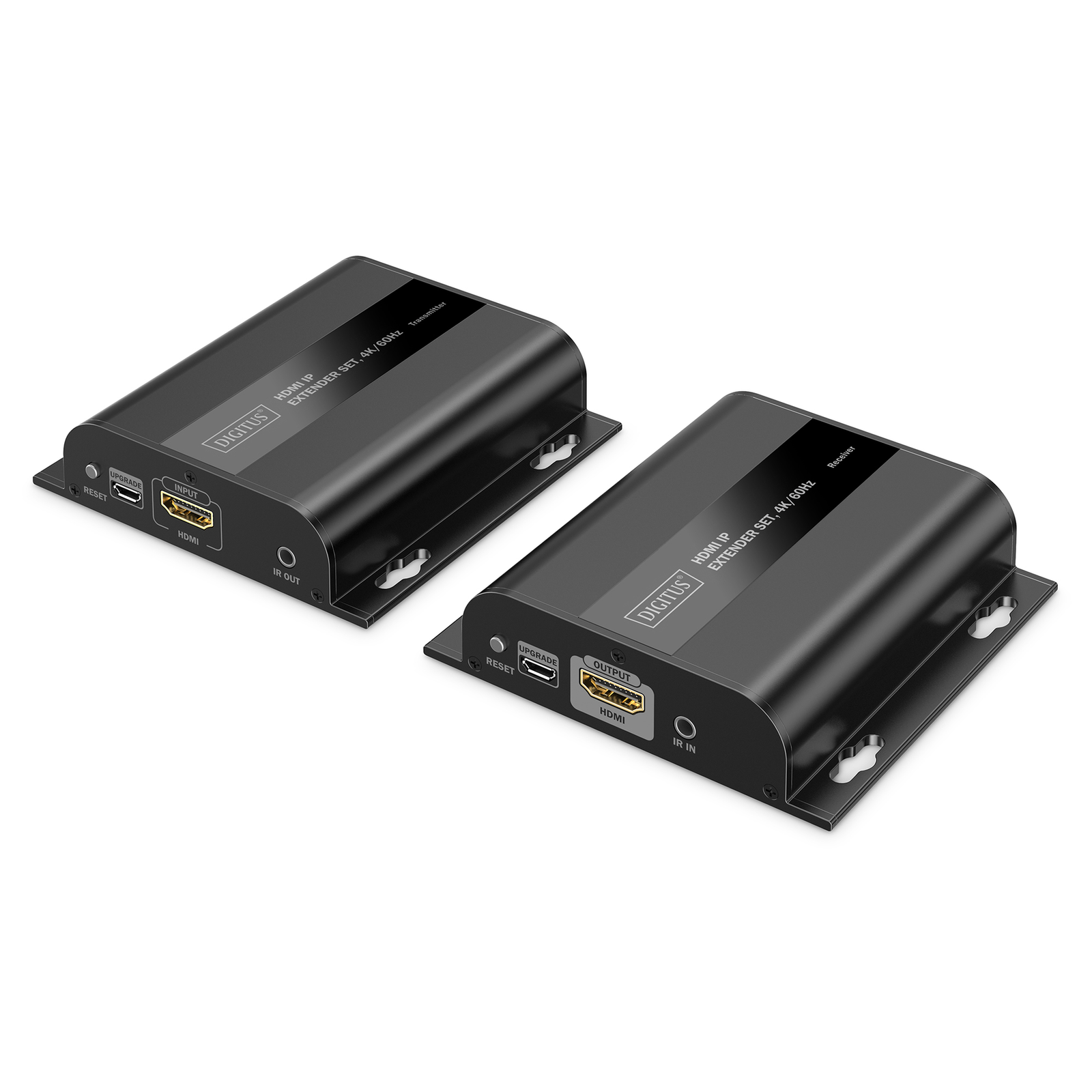 DIGITUS HDMI IP Extender Set 4K/60Hz Cable/Adapter Set Digital/Display/Video