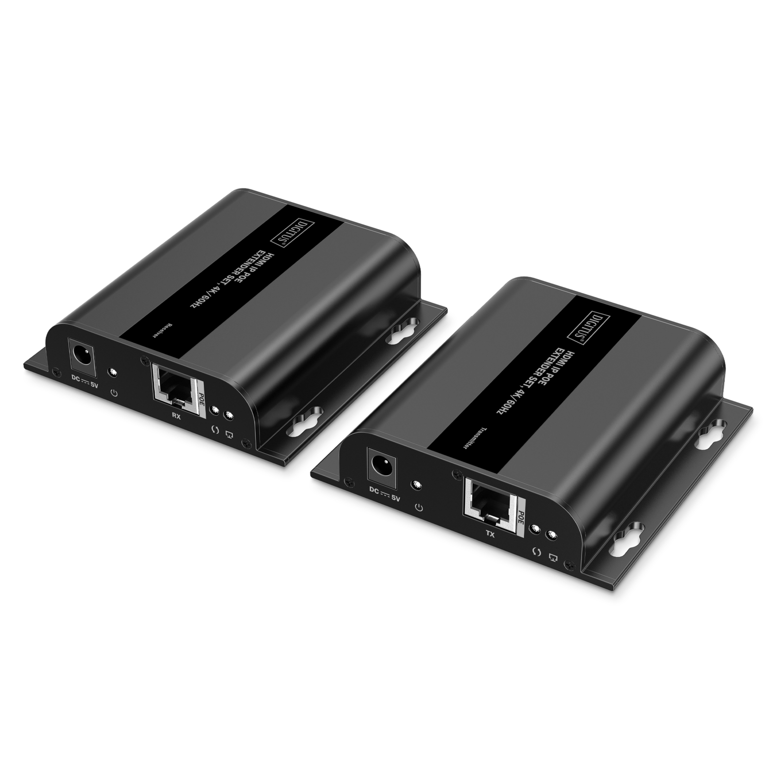 DIGITUS HDMI IP Extender Set 4K/60Hz Cable/Adapter Set Digital/Display/Video