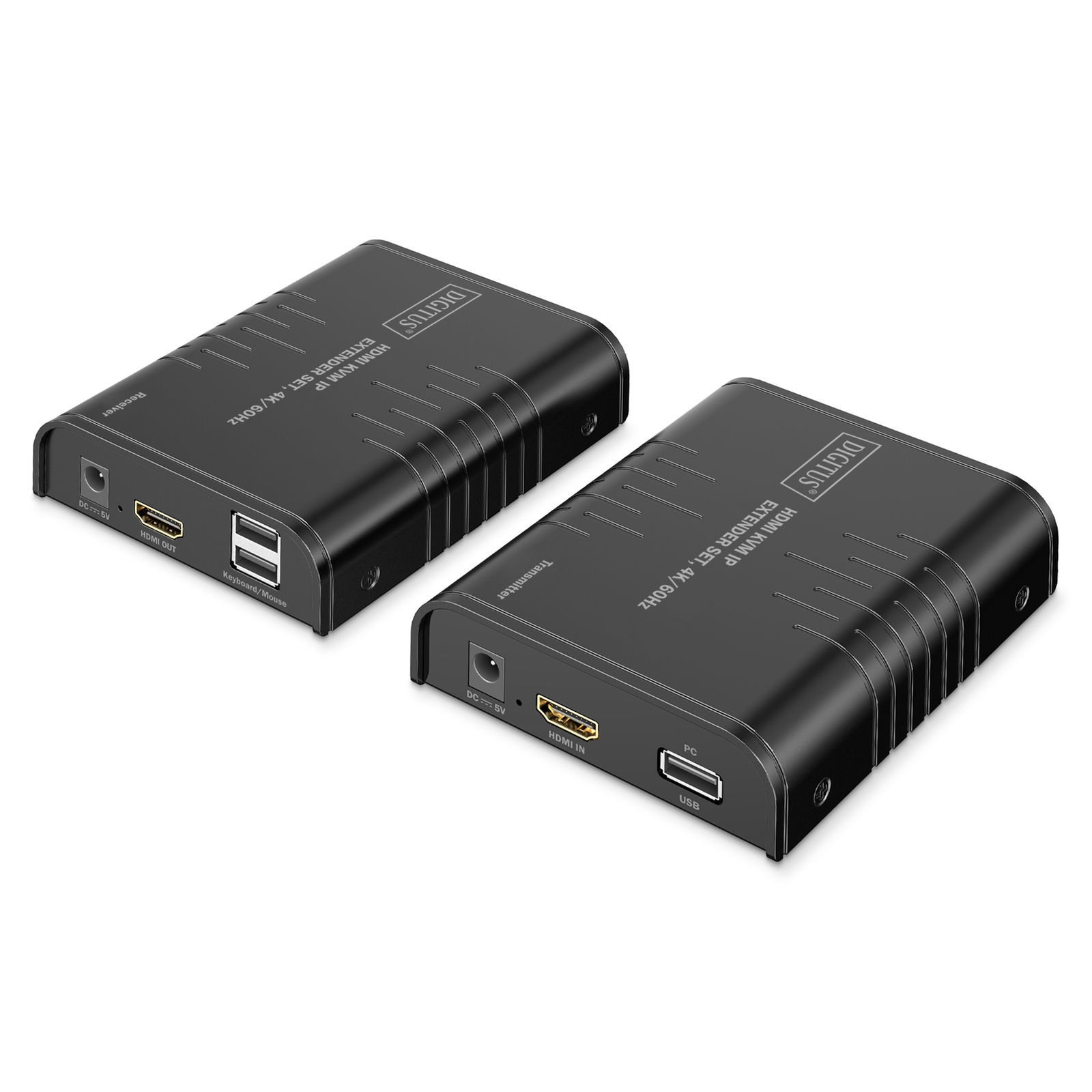 DIGITUS HDMI KVM IP Extender Set 4K/60Hz