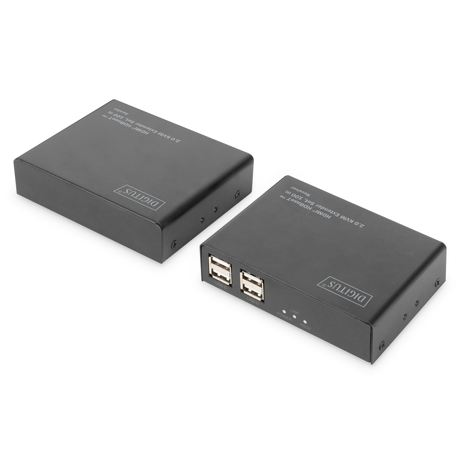 Digitus HDMI HDBaseT 2.0 KVM Extender Set 100 M