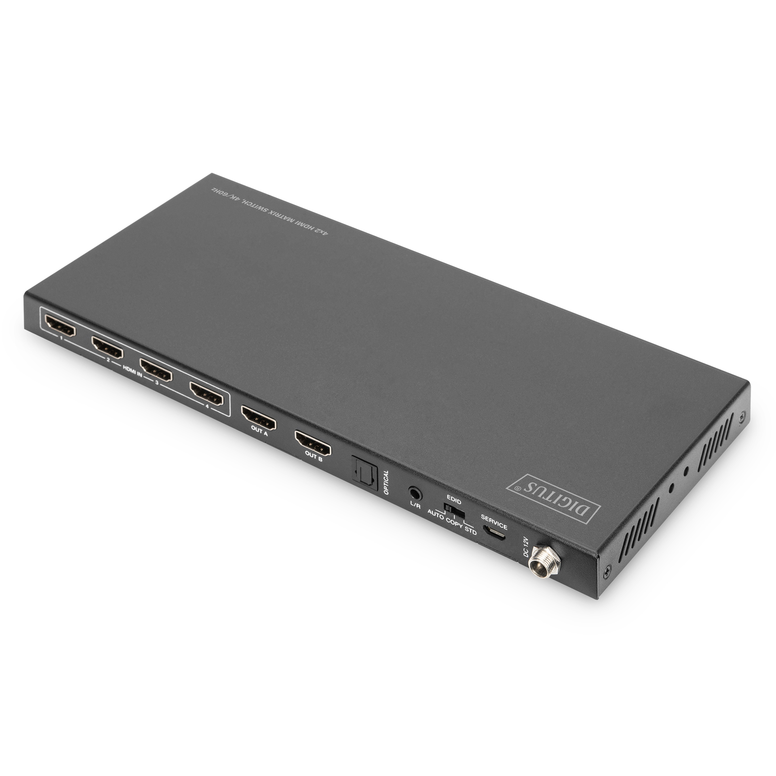 Digitus 4x2 HDMI Matrix Switch 4K 60Hz