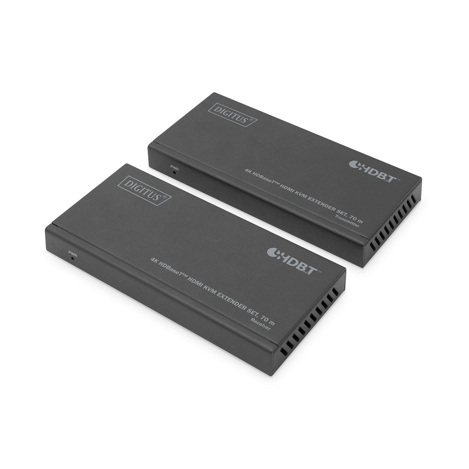 Digitus 4K HDBaseT 1x4 HDMI KVM Extender Set 70m
