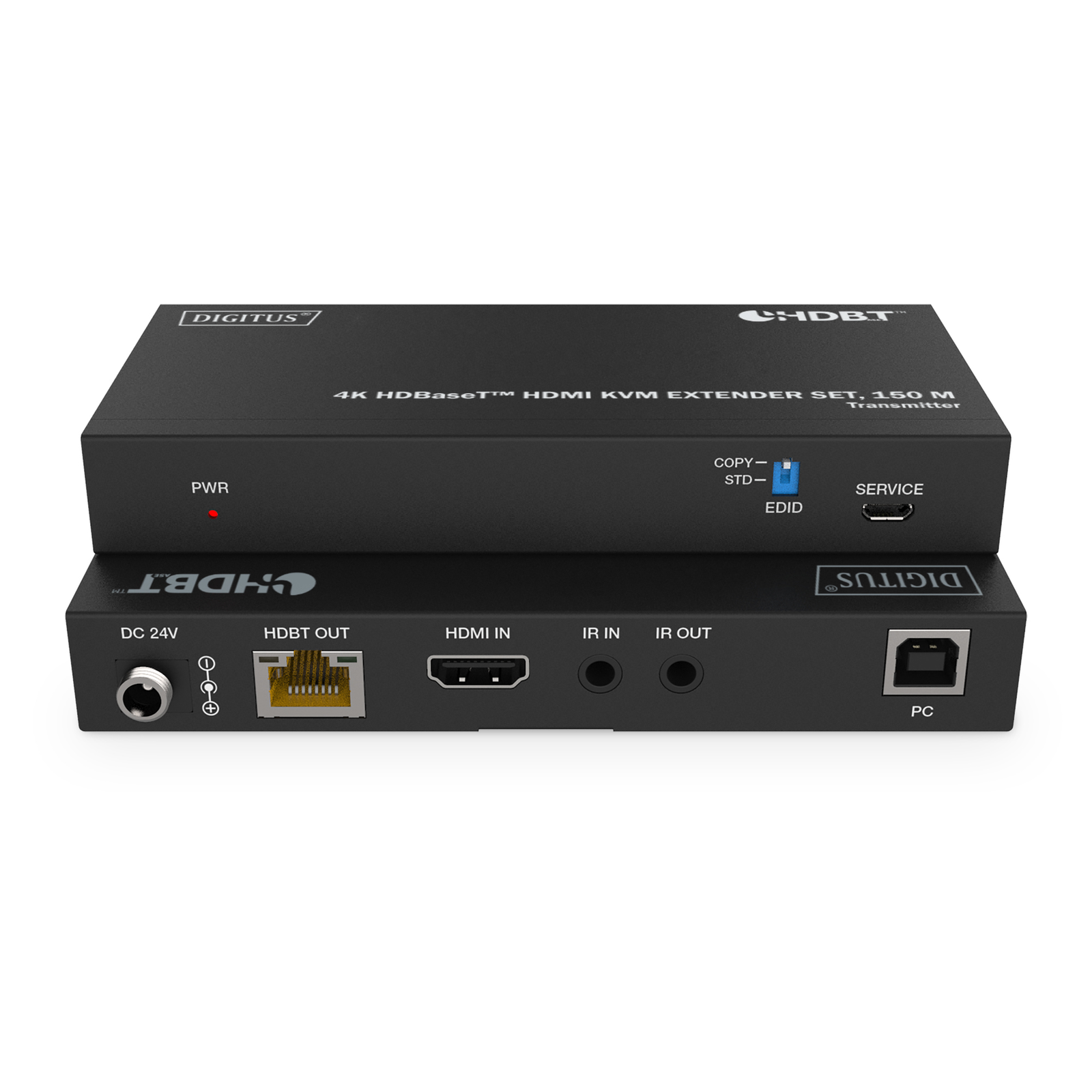 Digitus 4K HDBaseT HDMI KVM Extender Set USB 1.1 150m