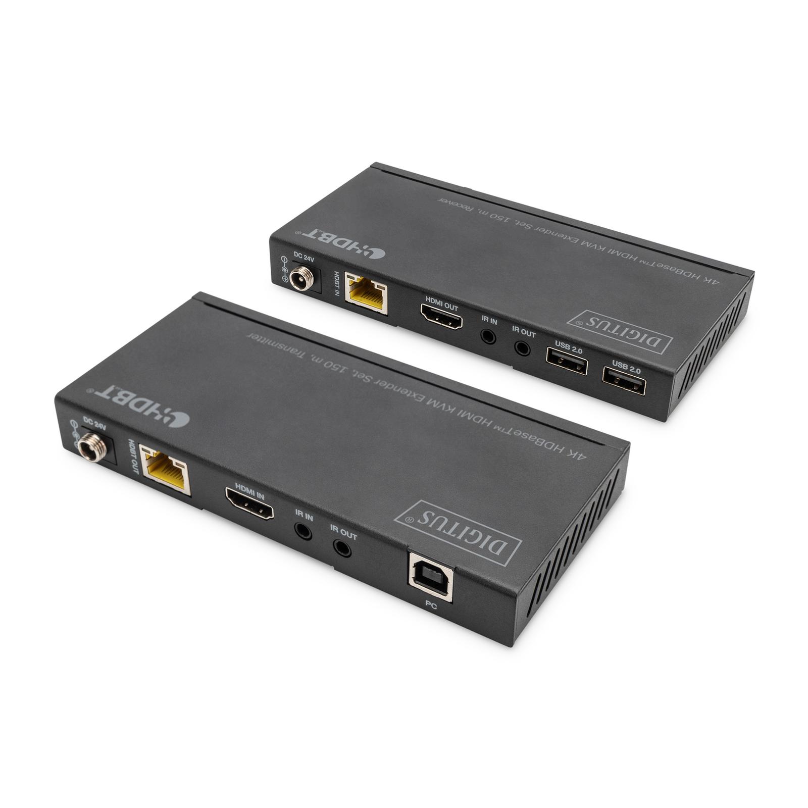 Digitus 4K HDBaseT HDMI KVM Extender Set 150 M
