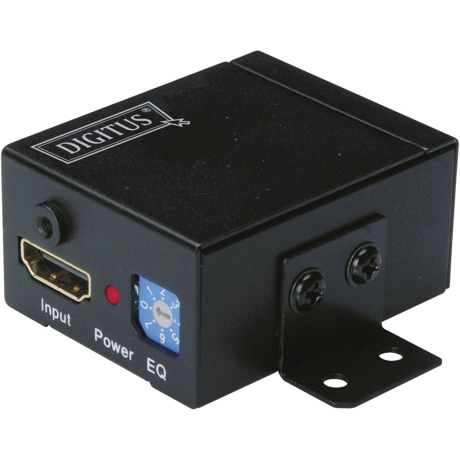 Digitus HDMI Repeater with Wall Mounting up to 35m 225MHz Black