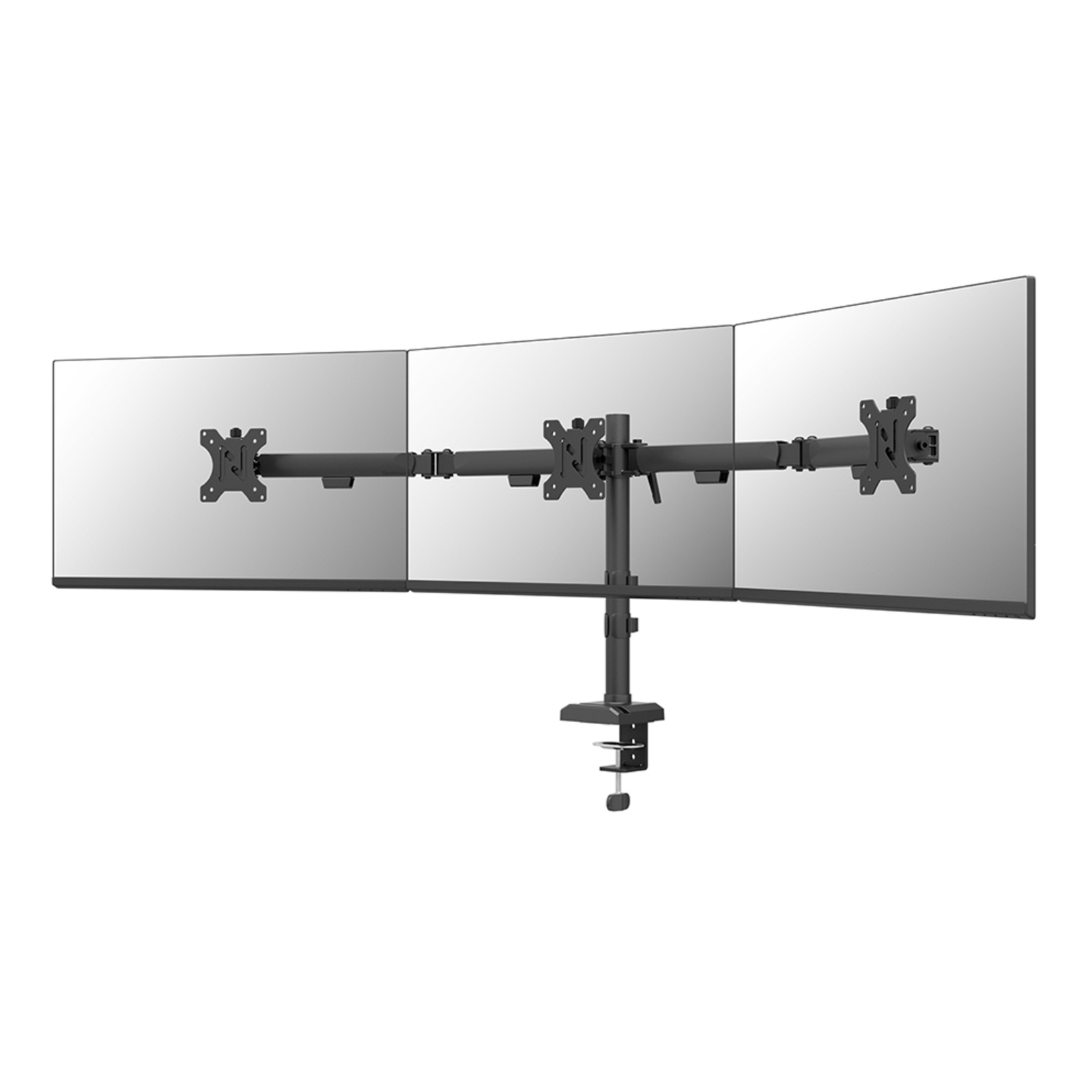 Neomounts DS60-600BL3 Mounting Kit Fully Movable for 3 Monitors Black