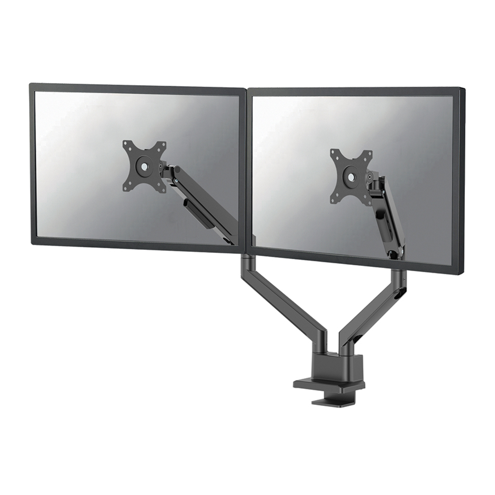 Neomounts S Table Mount Duo 100x100 9kg-17-32inch-black-fully Movable