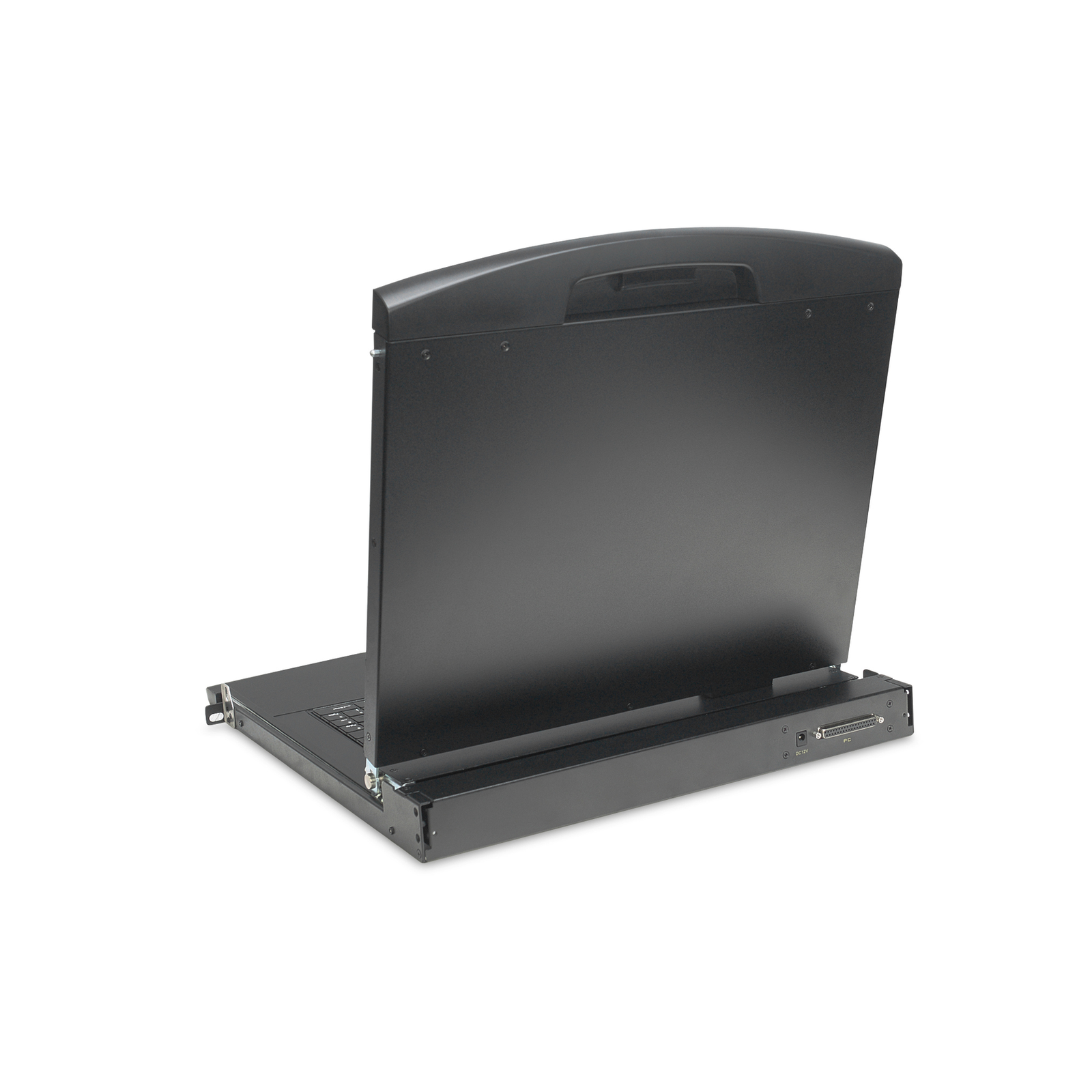 DIGITUS Modular HD LCD KVM Console19inch TFT 16-port VGA Connection Touchpad German Keyboard Layout