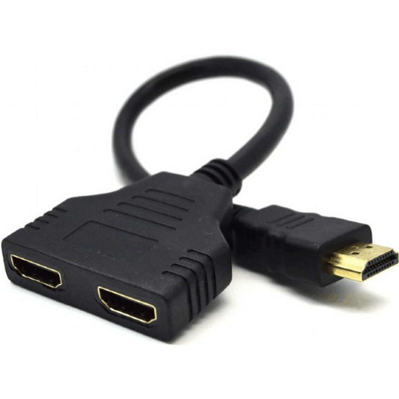 Gembird DSP-2PH4-04 HDMI 2 X HDMI Black HDMI Cable (DSP-2PH4-04)