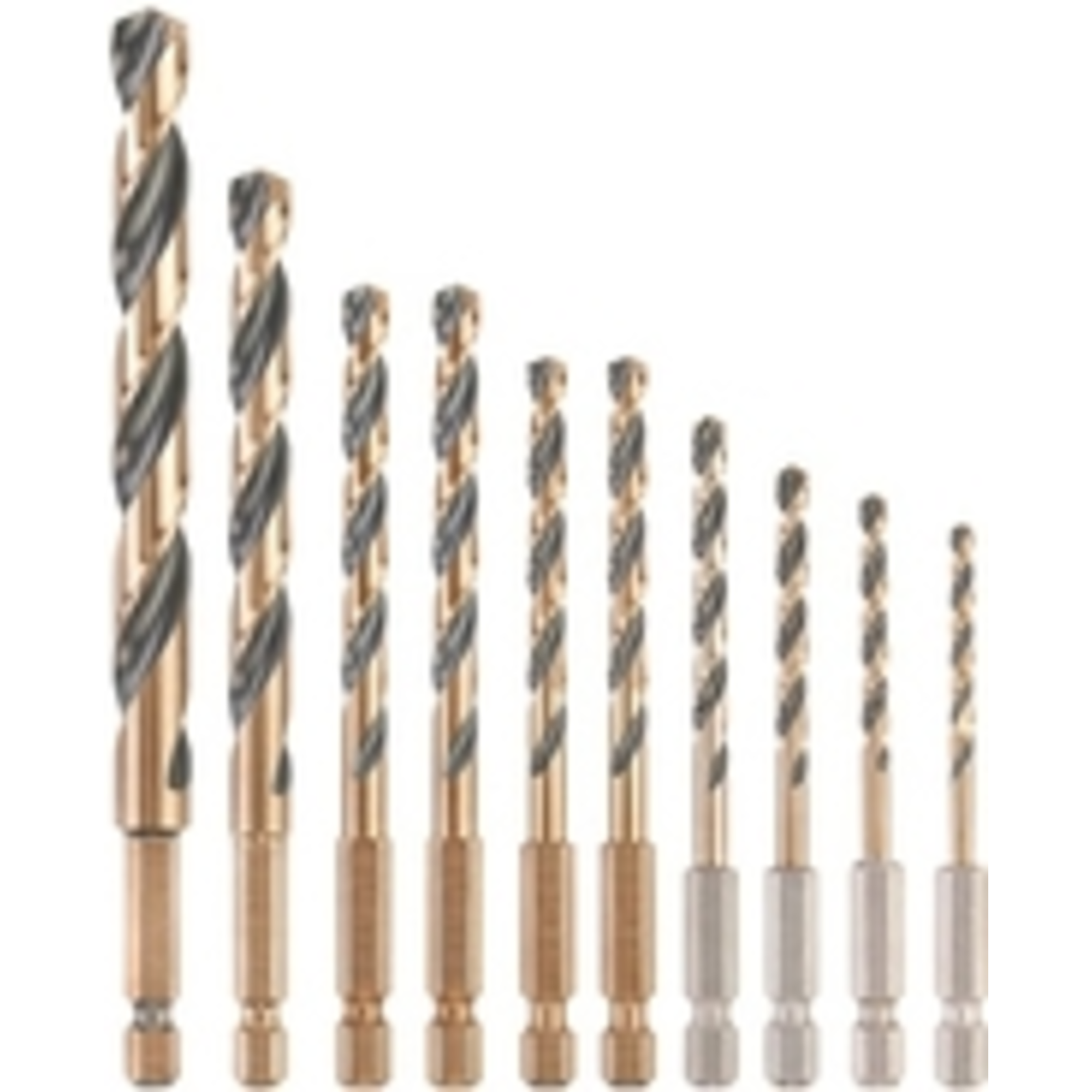 DeWalt DT20620-QZ HSS-G Metal Twist Drill Bit Set 10-piece 3mm 3.5 4