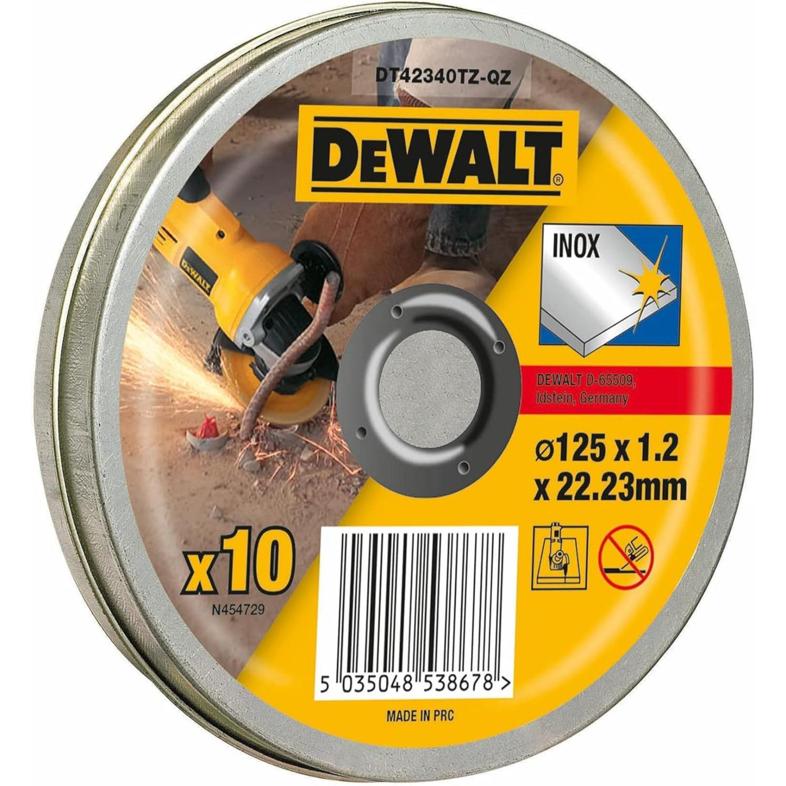 DEWALT Sanding Disc for Metal Stainless Steel