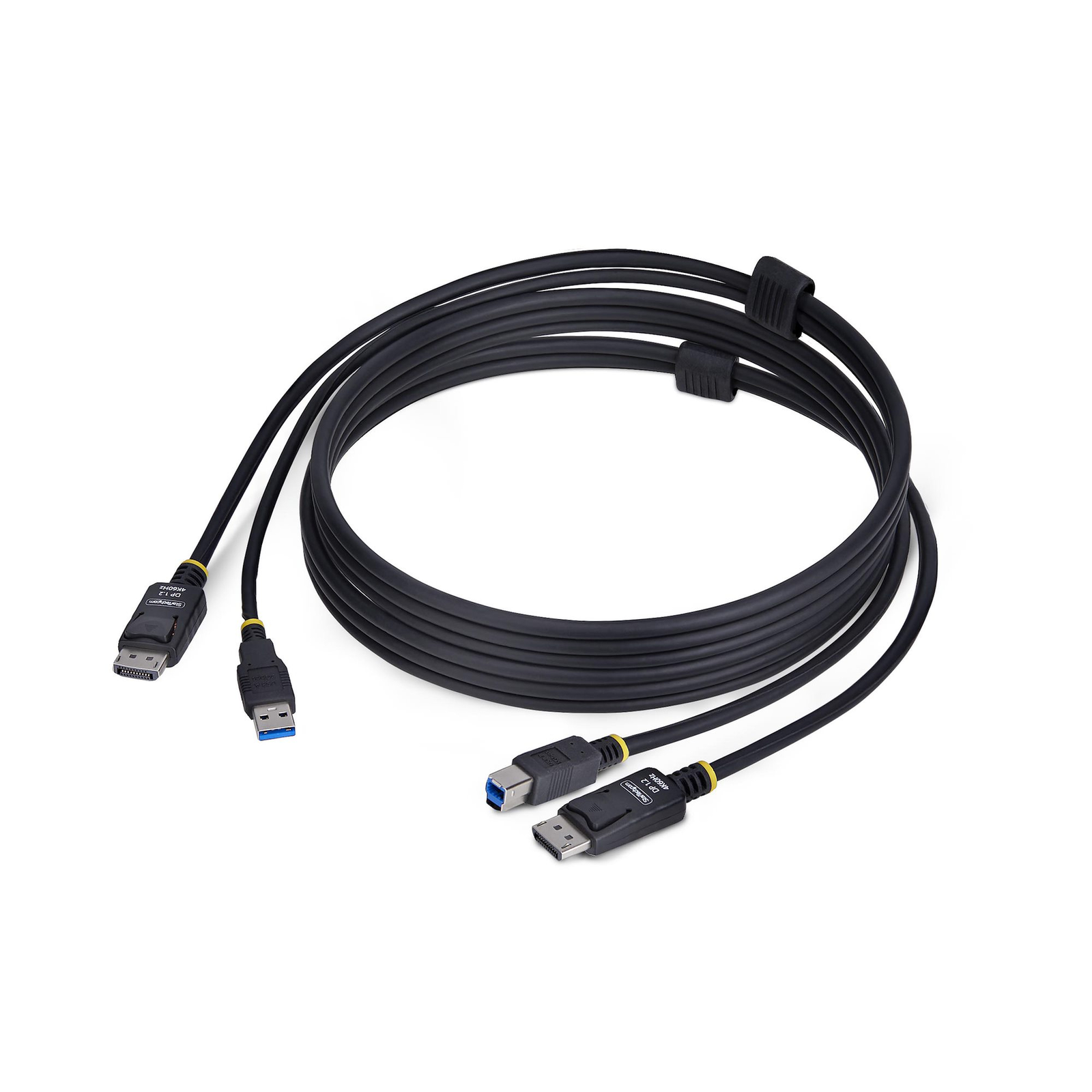 StarTech 6ft (1.8m) DisplayPort And USB 5Gbps KVM Cable Keyboard/Video/Mouse (KVM)