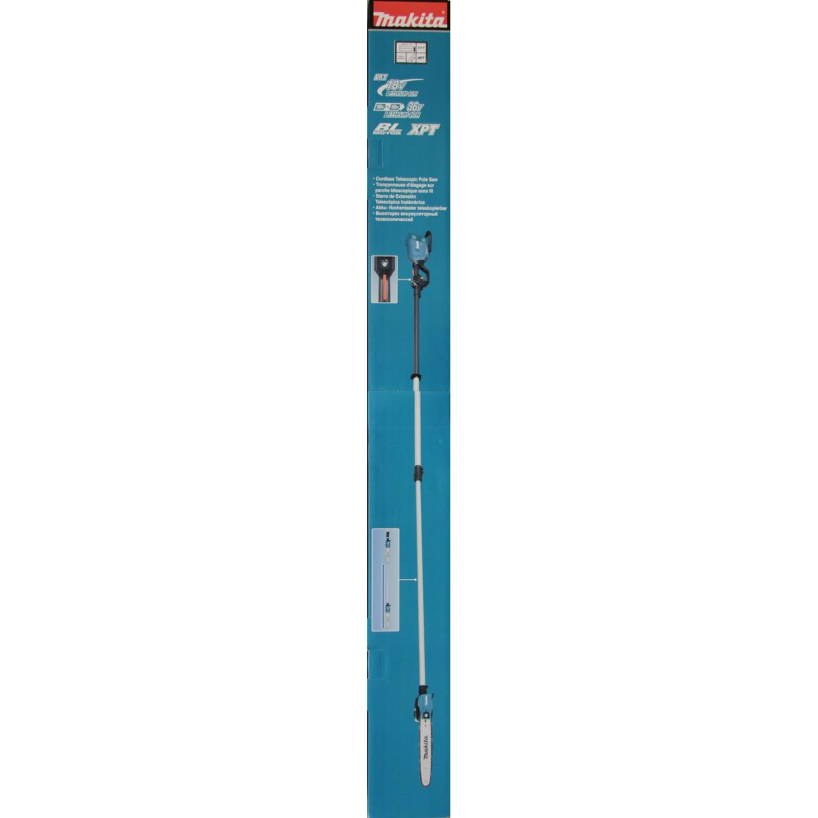 Makita Cordless Pole Pruner DUA301Z 36Volt 2x18V Blue Black No Battery And Charger