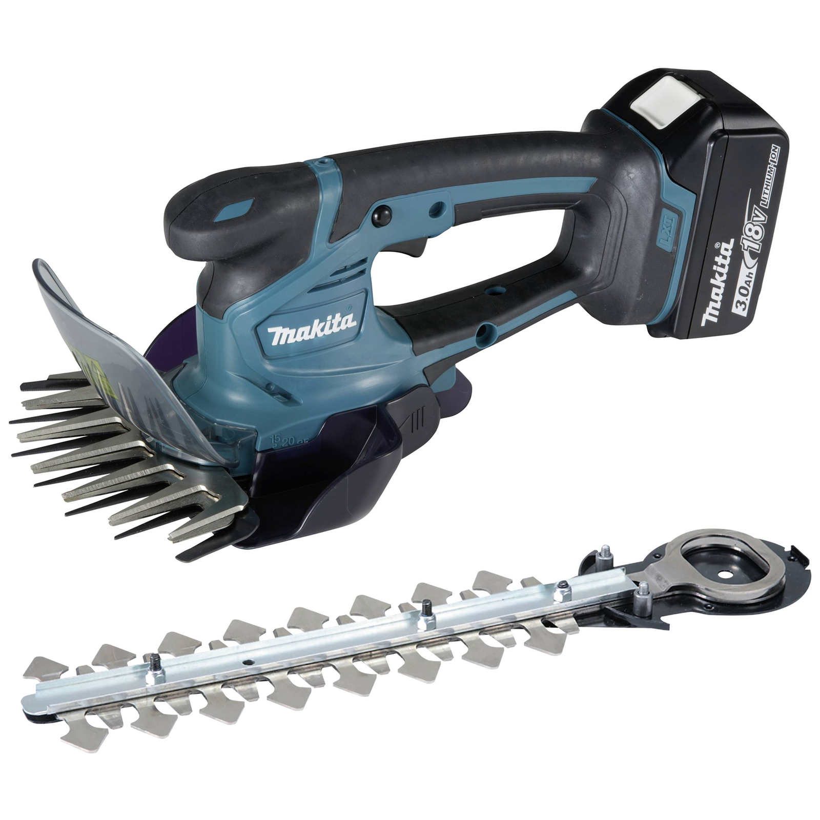makita DUM604RFX1 Cordless Shrub And Grass Shears 18.0 V with 1 Battery