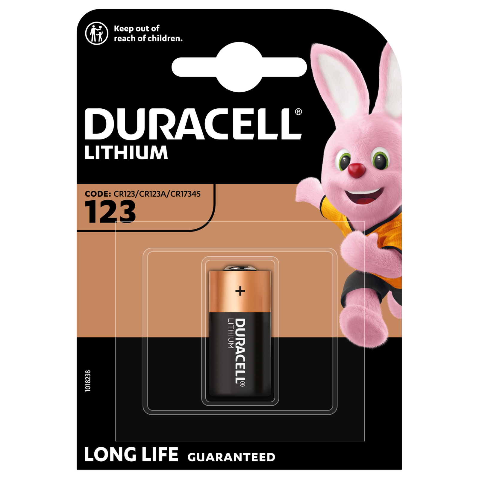 Duracell Ultra 123 Camera Battery Li 1550