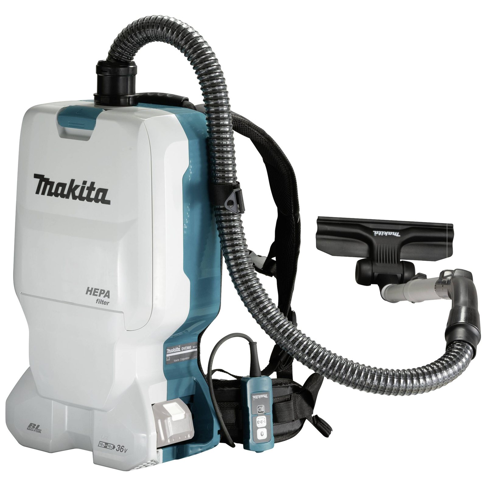 Makita DVC660Z White Blue No Battery No Charger