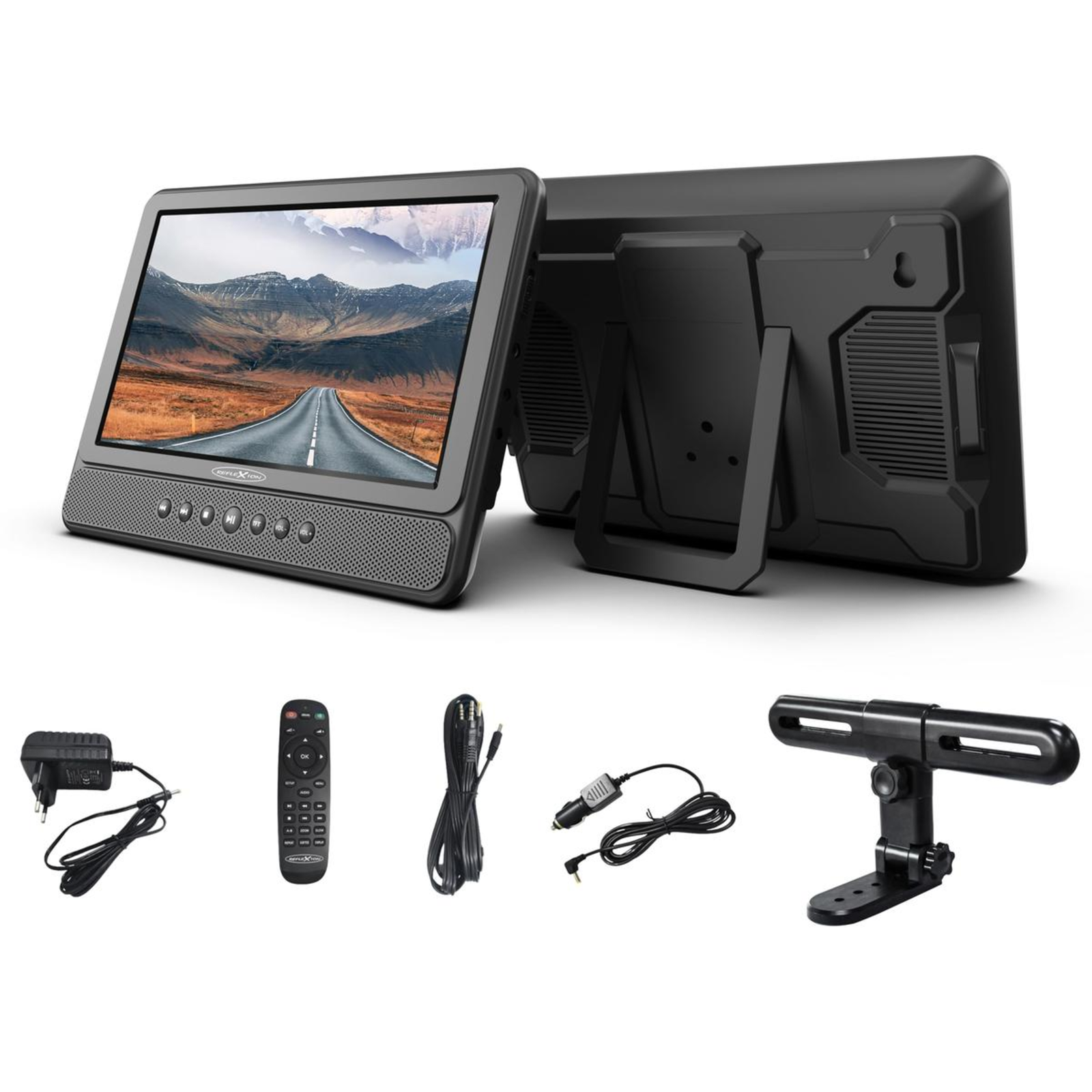 Reflexion DVD1052N Portable DVD Player 2x 10 Display