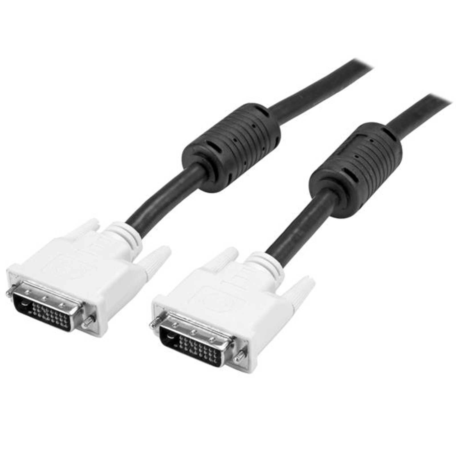StarTech 2m DVI-D Dual Link Cable Male to Digital Video Monitor 25 Pin M/M Black 2 Metres 2560x1600