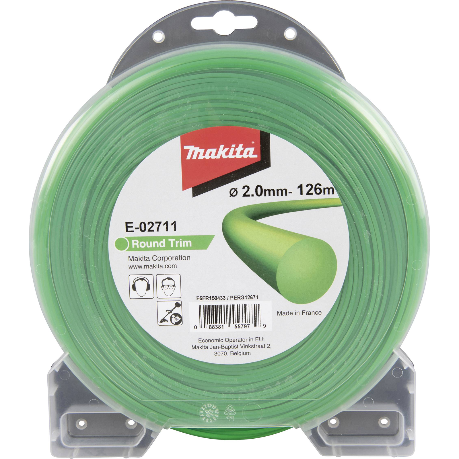 Makita Grass Trimmer Line 2 Mm Length 126