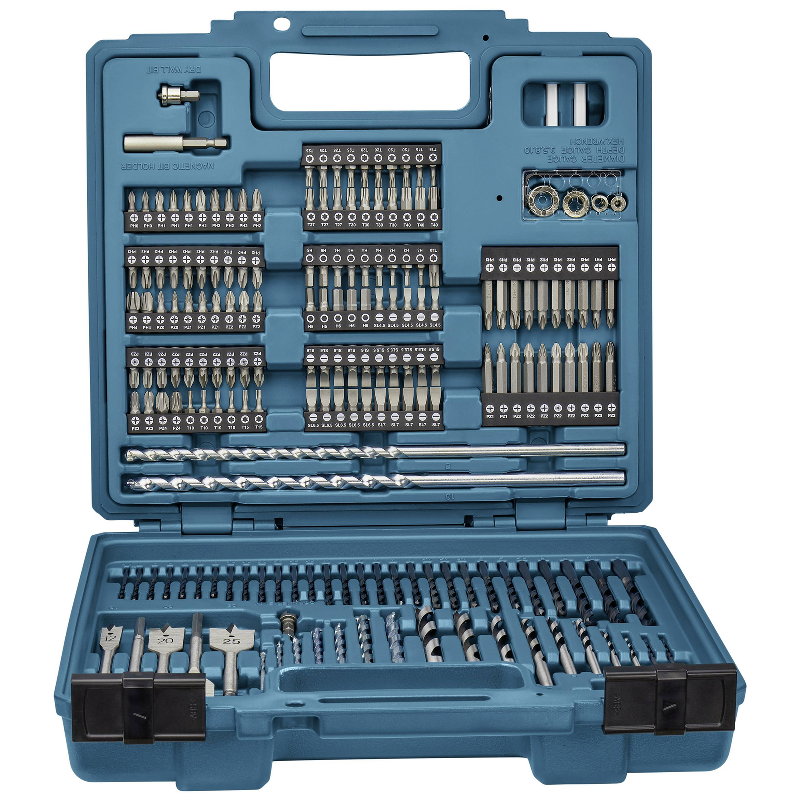 Makita E-11689 Drill Bit Set 256 Pcs
