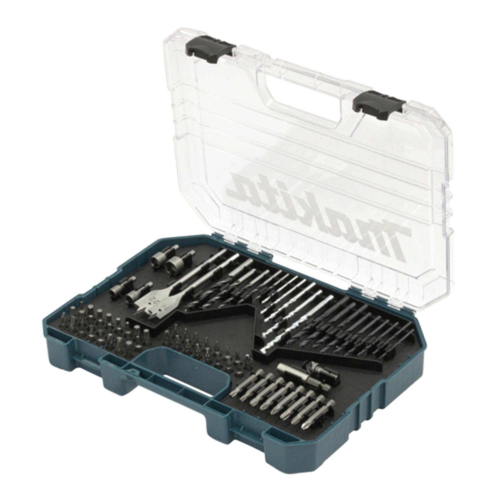 Makita Drill Bit Set E-16988 75-piece Case with transparent Lid