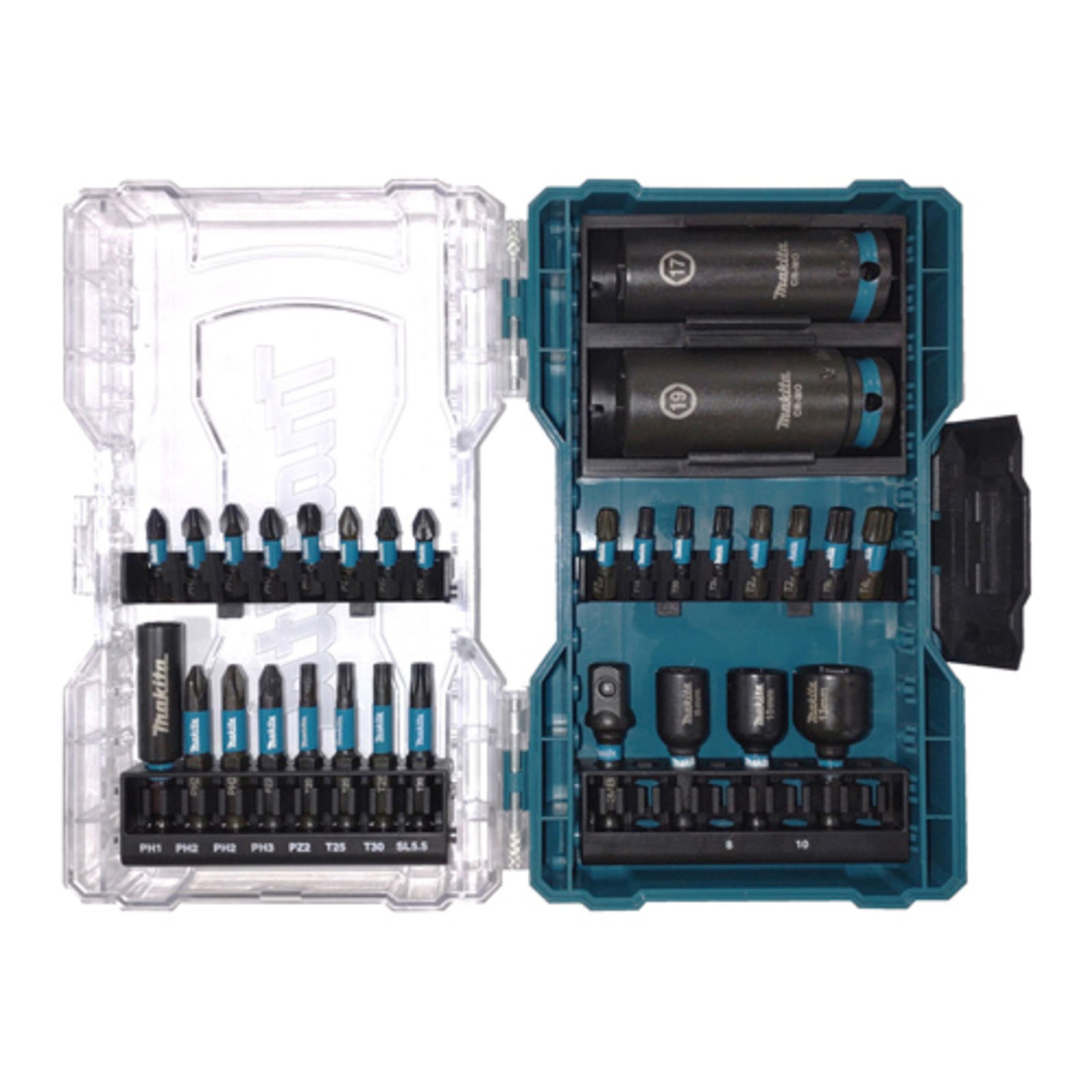 Makita E-22903 IMPACT BLACK Bit And Impact Socket Set for Cordless Impact Wrench (E-22903)