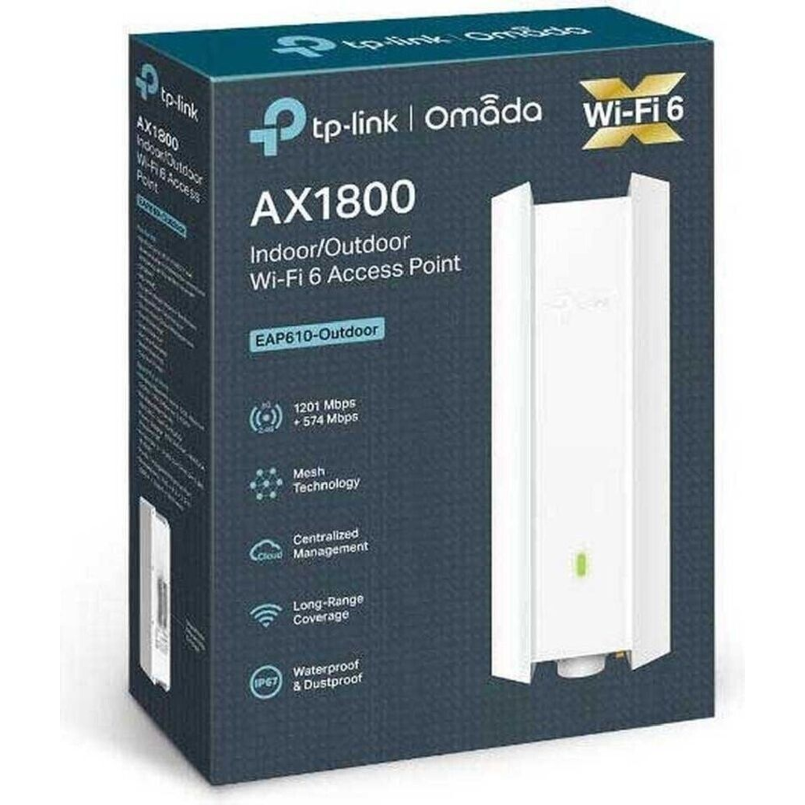 TP-Link Accesspoint Wi-Fi 6 -Outdoor Wireless