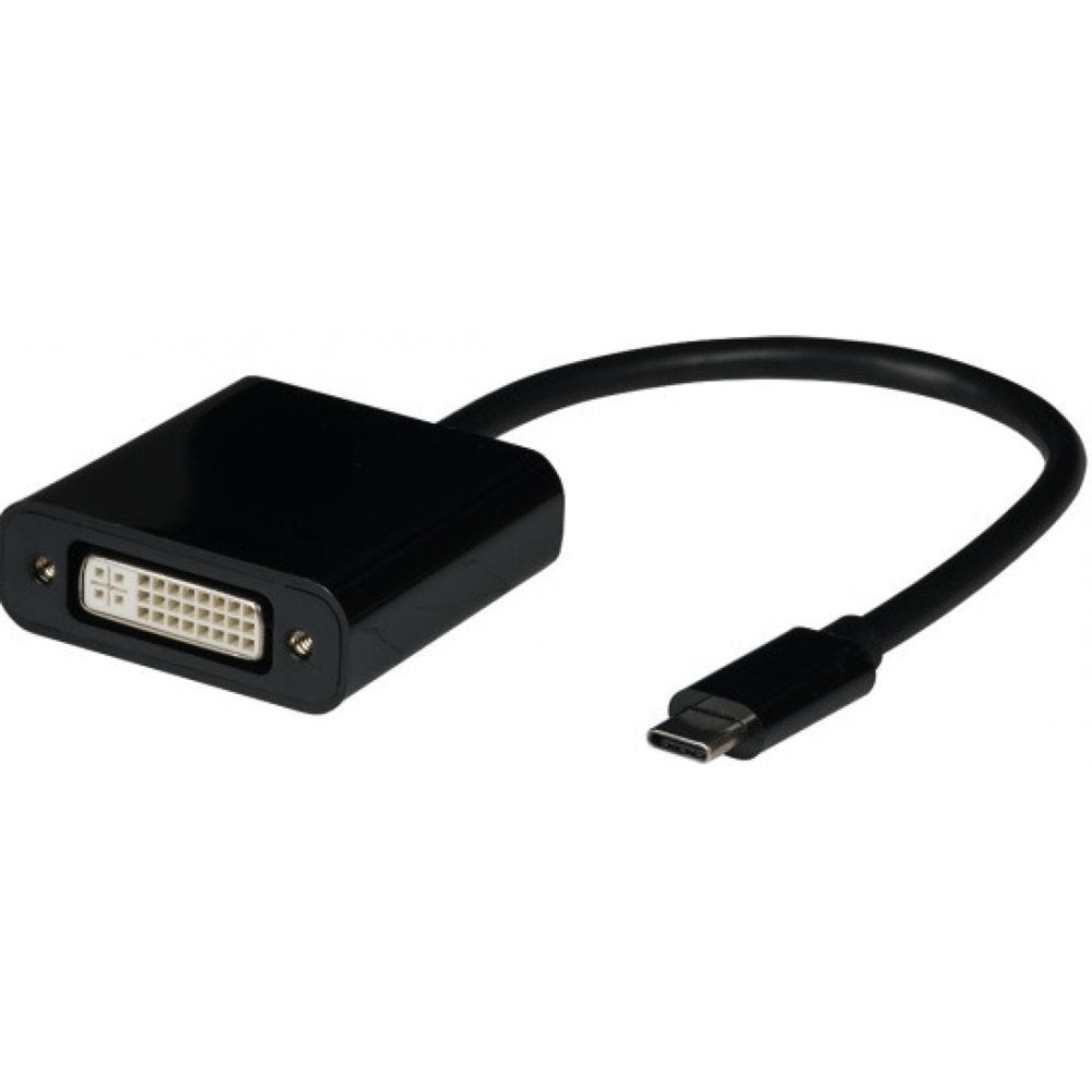EFB Elektronik USB3.2 Adapter Cable,Type-C DVI-D,Type-C Plug-DVI-D,0.15