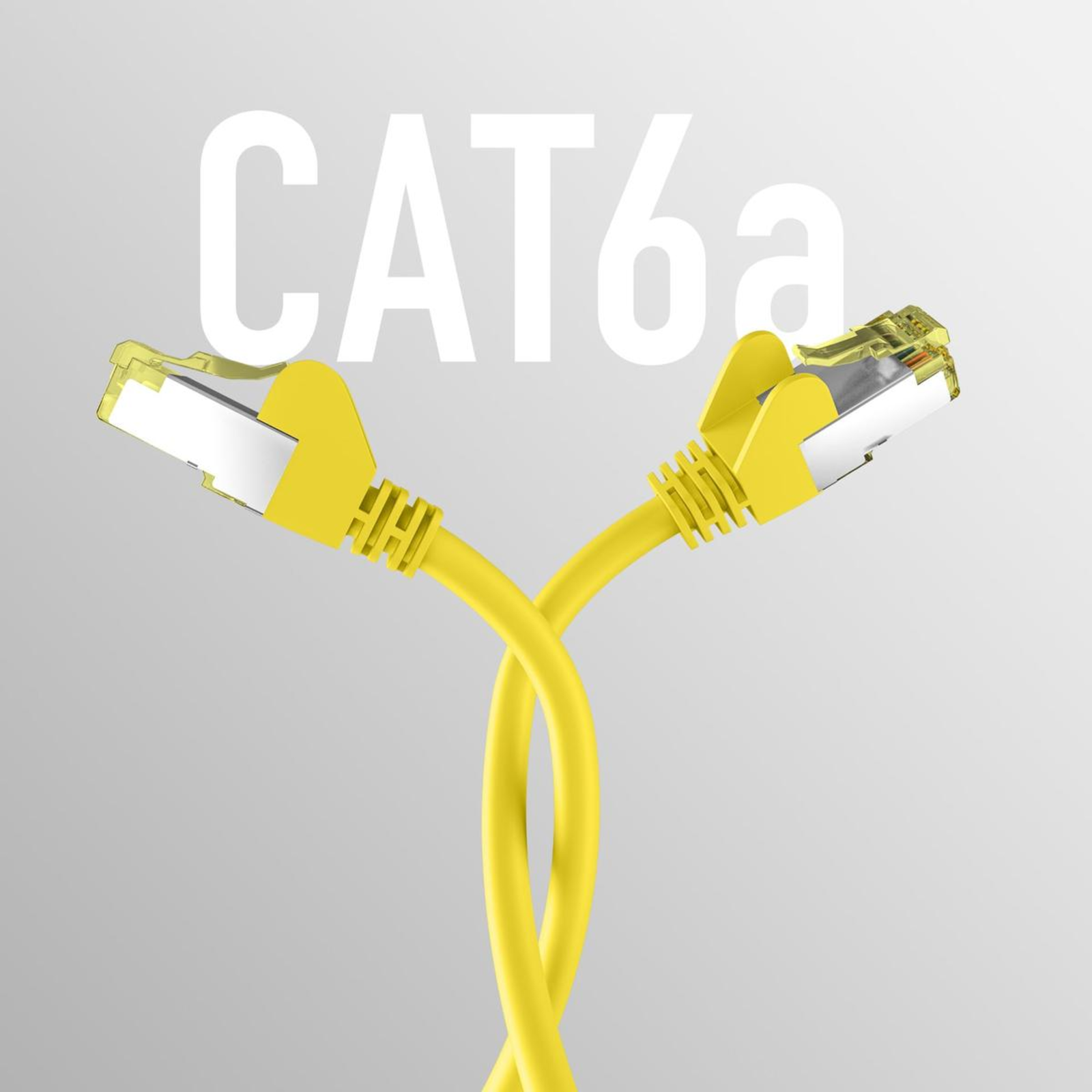 EFB Elektronik CAT6a YELLOW 30m Patch Cable S/FTP PIMF